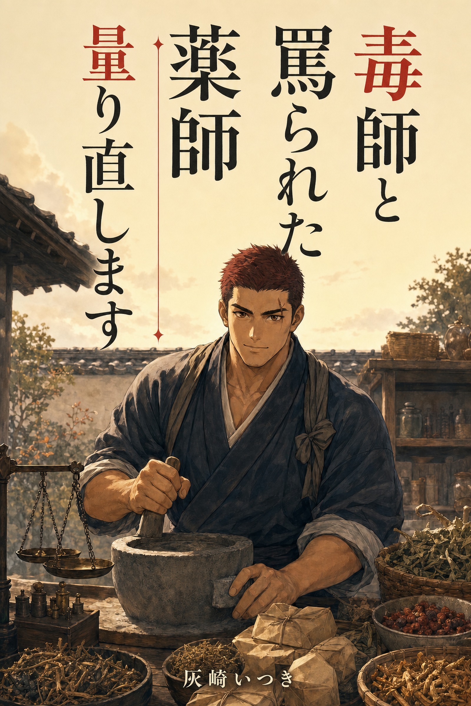 「毒師」と罵られ町を追われた薬師ですが、王都の裏店で量り直したら、会所が毒として川へ流す一覧外の薬種が本物の薬でした