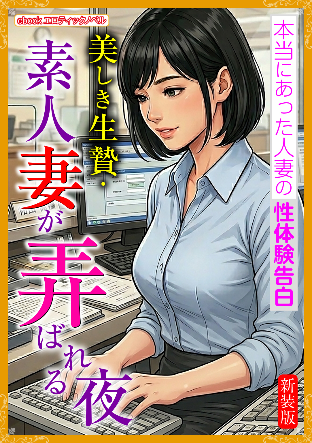 [新装版]美しき生贄・素人妻が弄ばれる夜