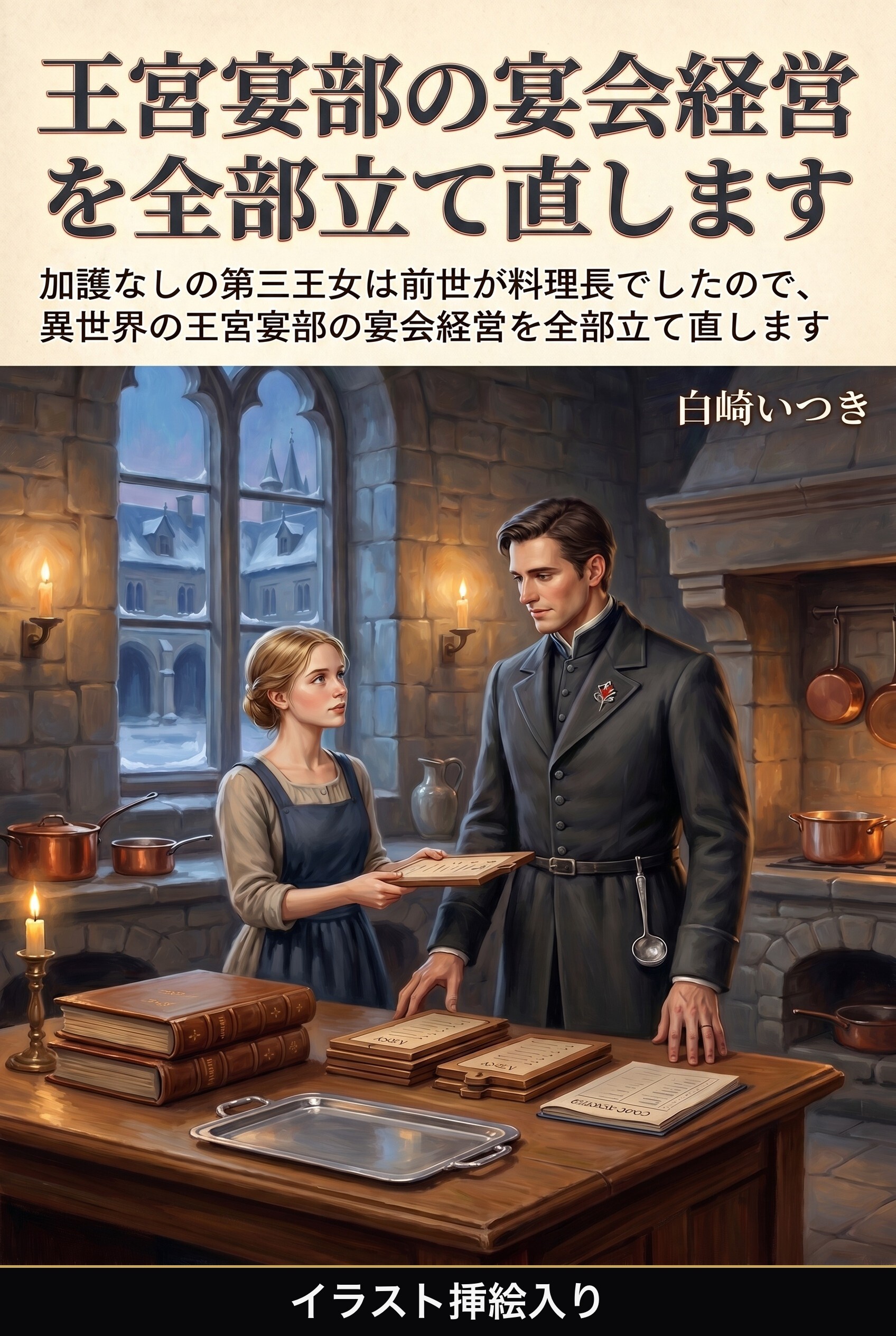 加護なしの第三王女は前世が料理長でしたので、異世界の王宮宴部の宴会経営を全部立て直します（挿絵版）