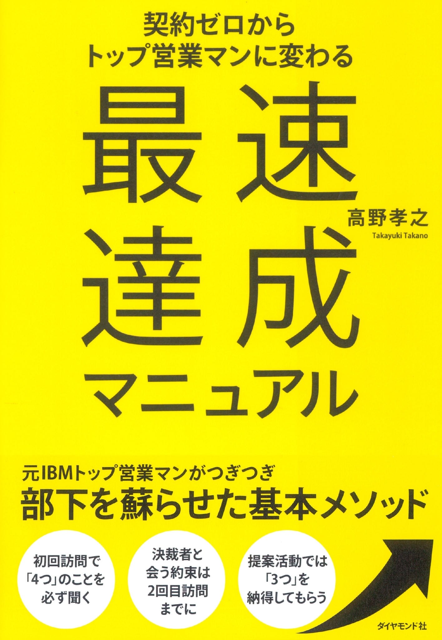 契約ゼロからトップ営業マンに変わる　最速達成マニュアル