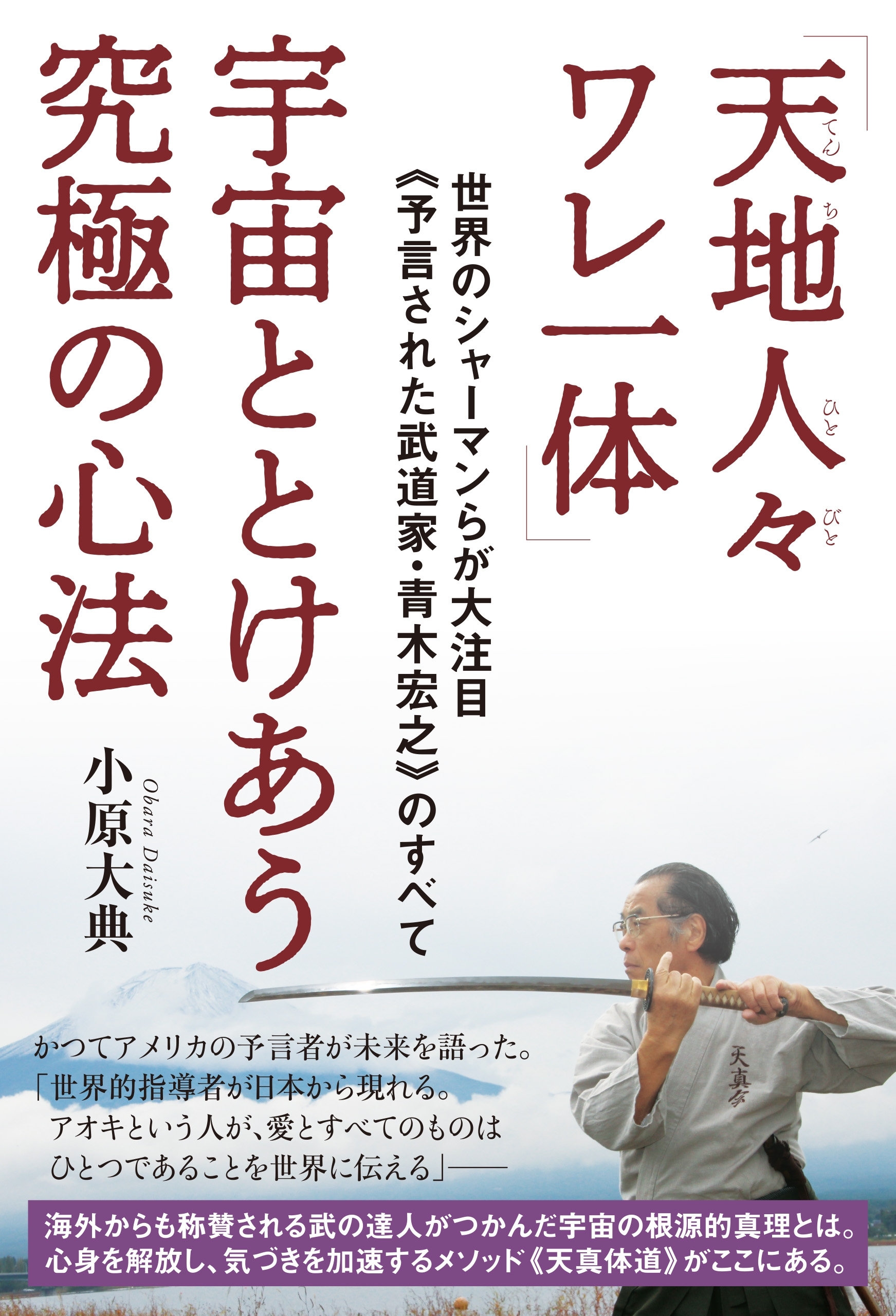 【天地人々ワレ一体】宇宙ととけあう究極の心法  世界のシャーマンらが大注目《予言された武道家・青木宏之》のすべて