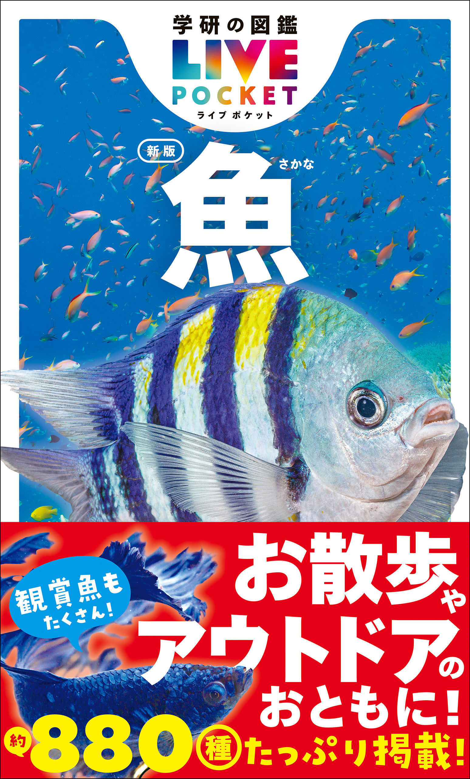学研の図鑑LIVE(ライブ)ポケット 魚 新版