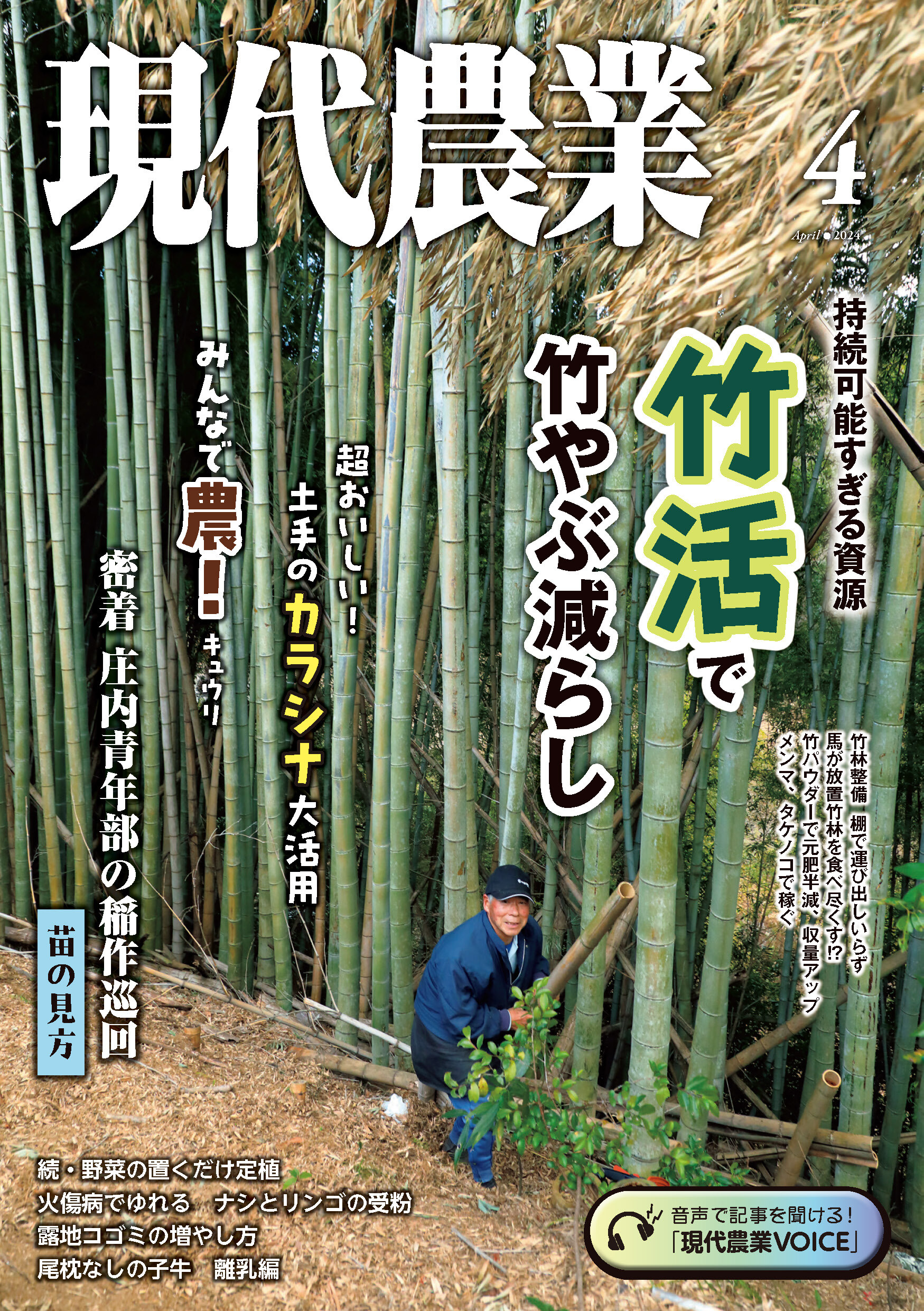 現代農業2024年4月号