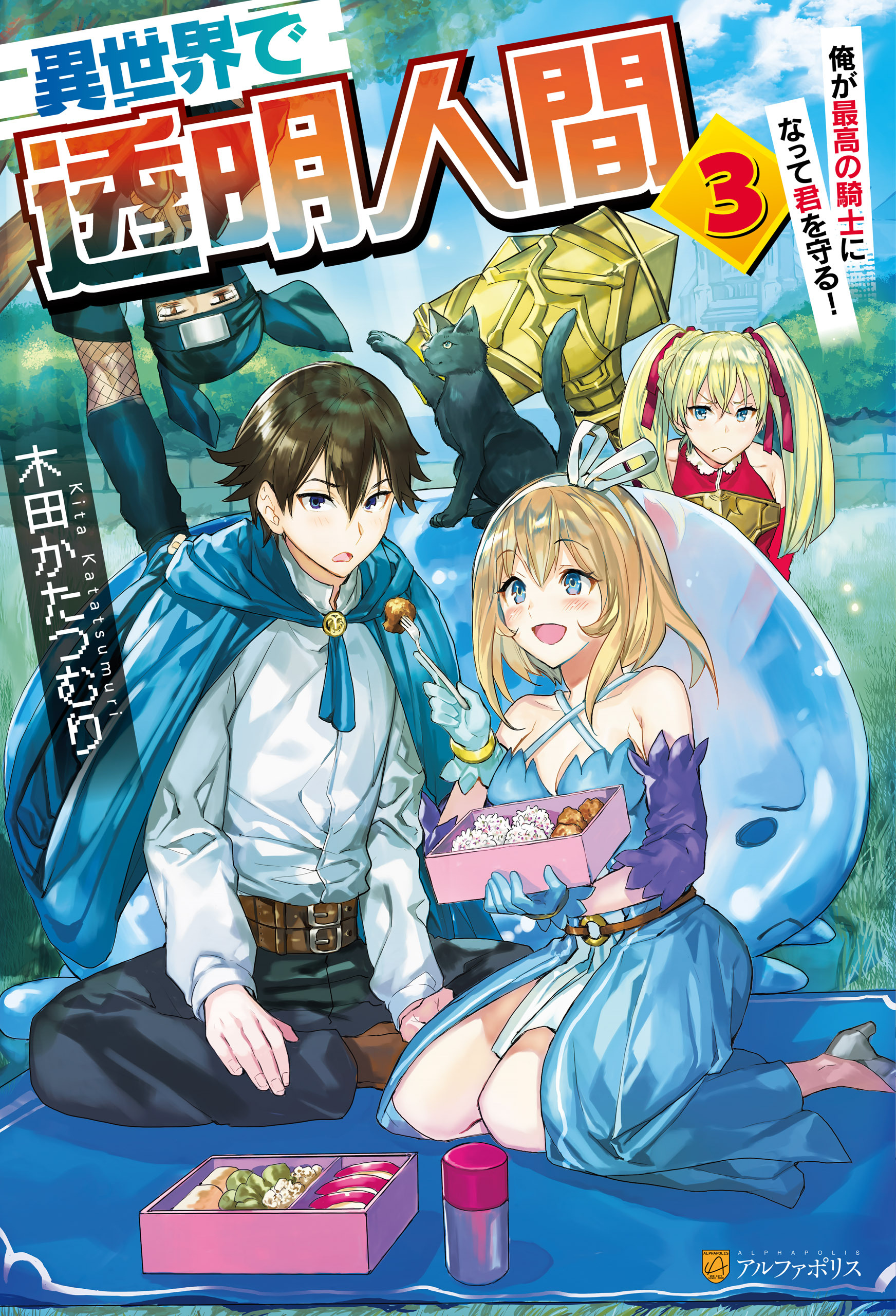 異世界で透明人間～俺が最高の騎士になって君を守る！３