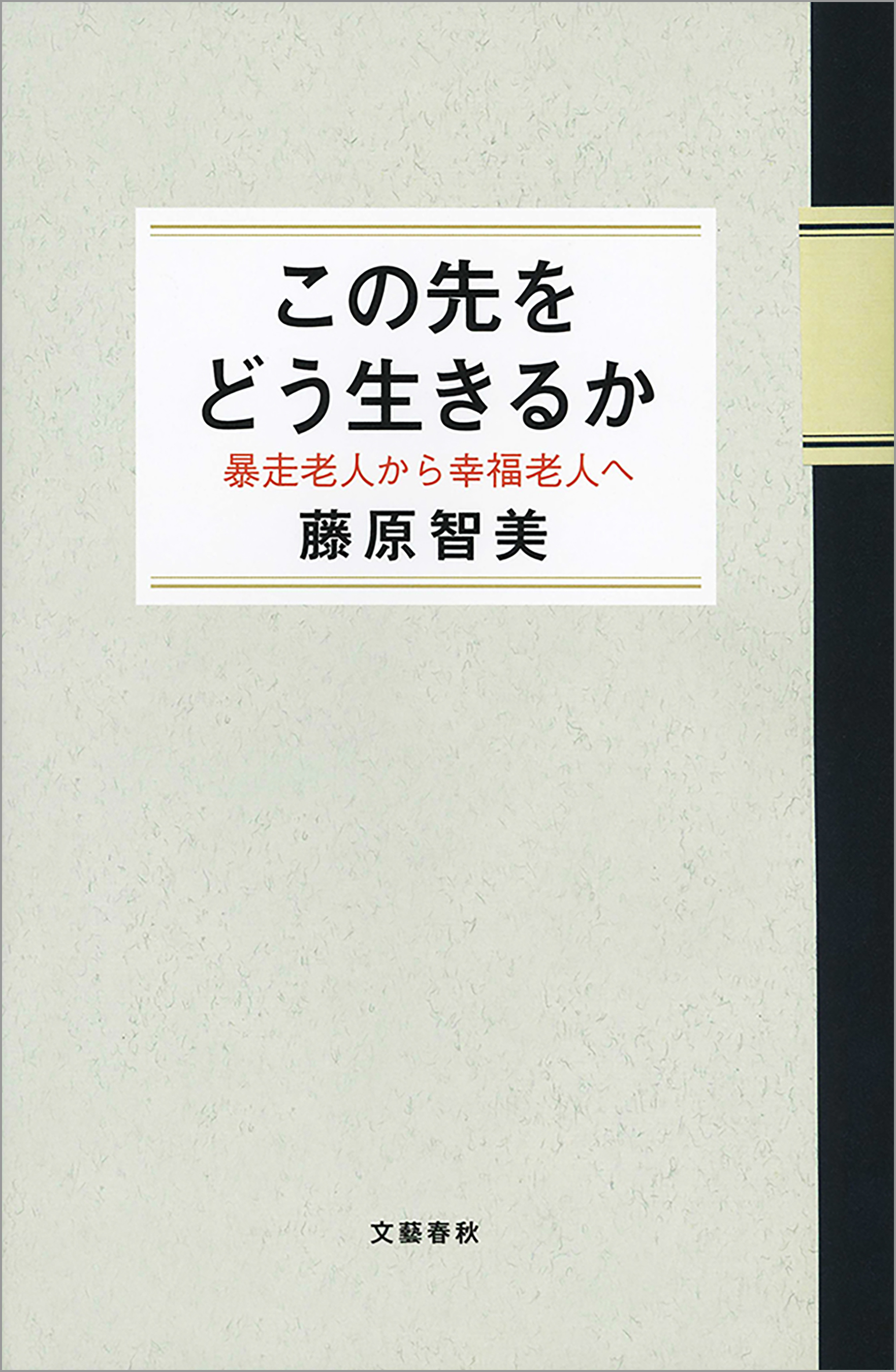 この先をどう生きるか　暴走老人から幸福老人へ