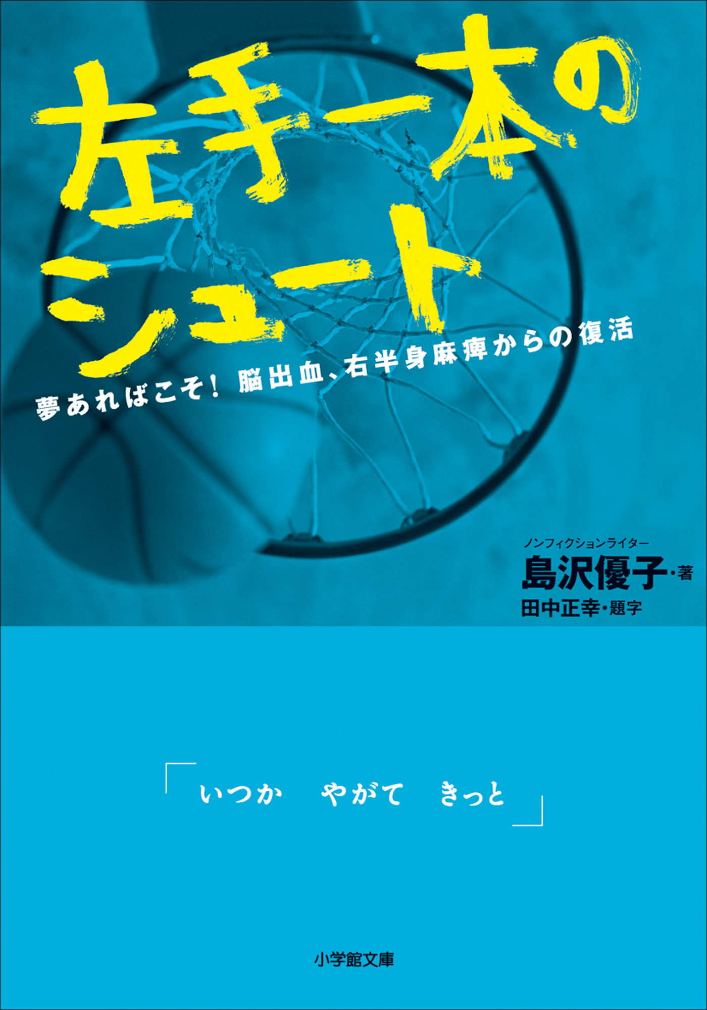 左手一本のシュート　夢あればこそ！脳出血、右半身麻痺からの復活