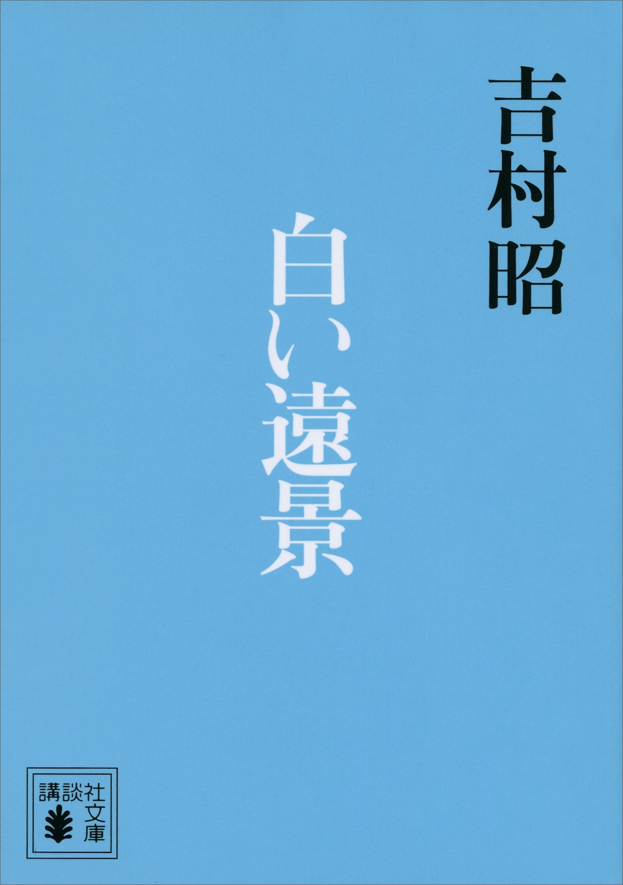 白い遠景