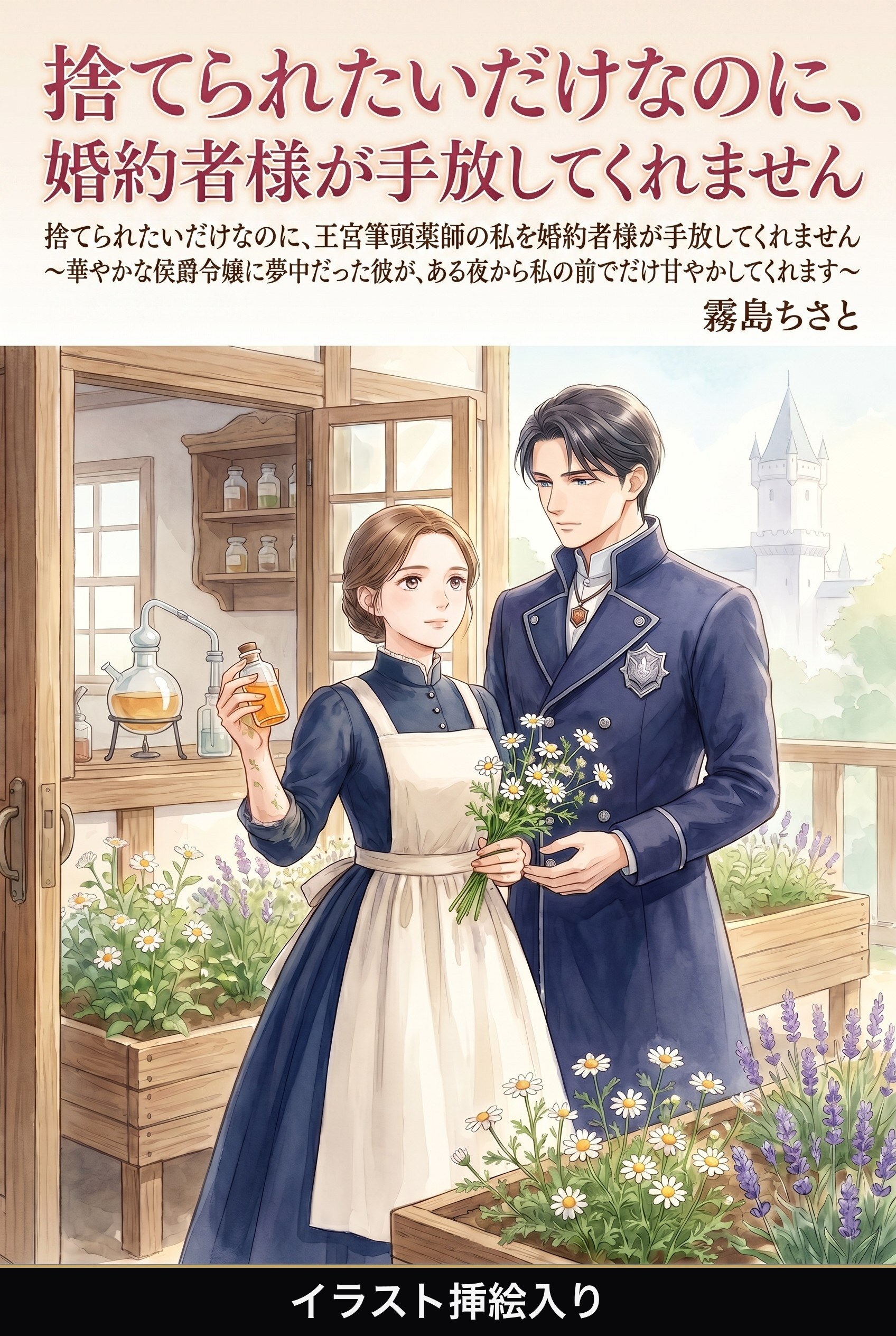 捨てられたいだけなのに、王宮筆頭薬師の私を婚約者様が手放してくれません（挿絵版）