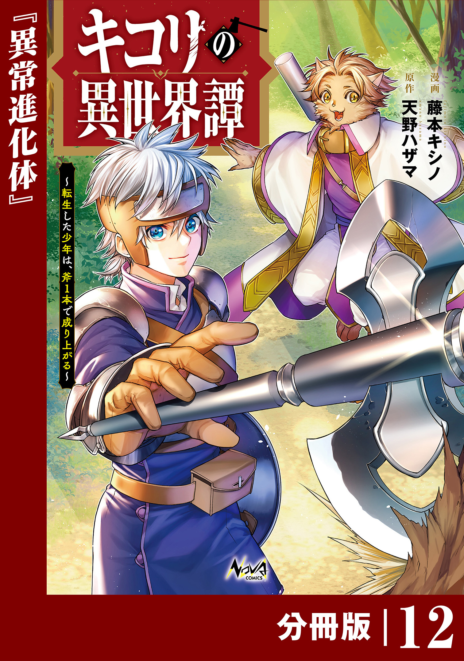 キコリの異世界譚～転生した少年は、斧１本で成り上がる～【分冊版】（ノヴァコミックス）12