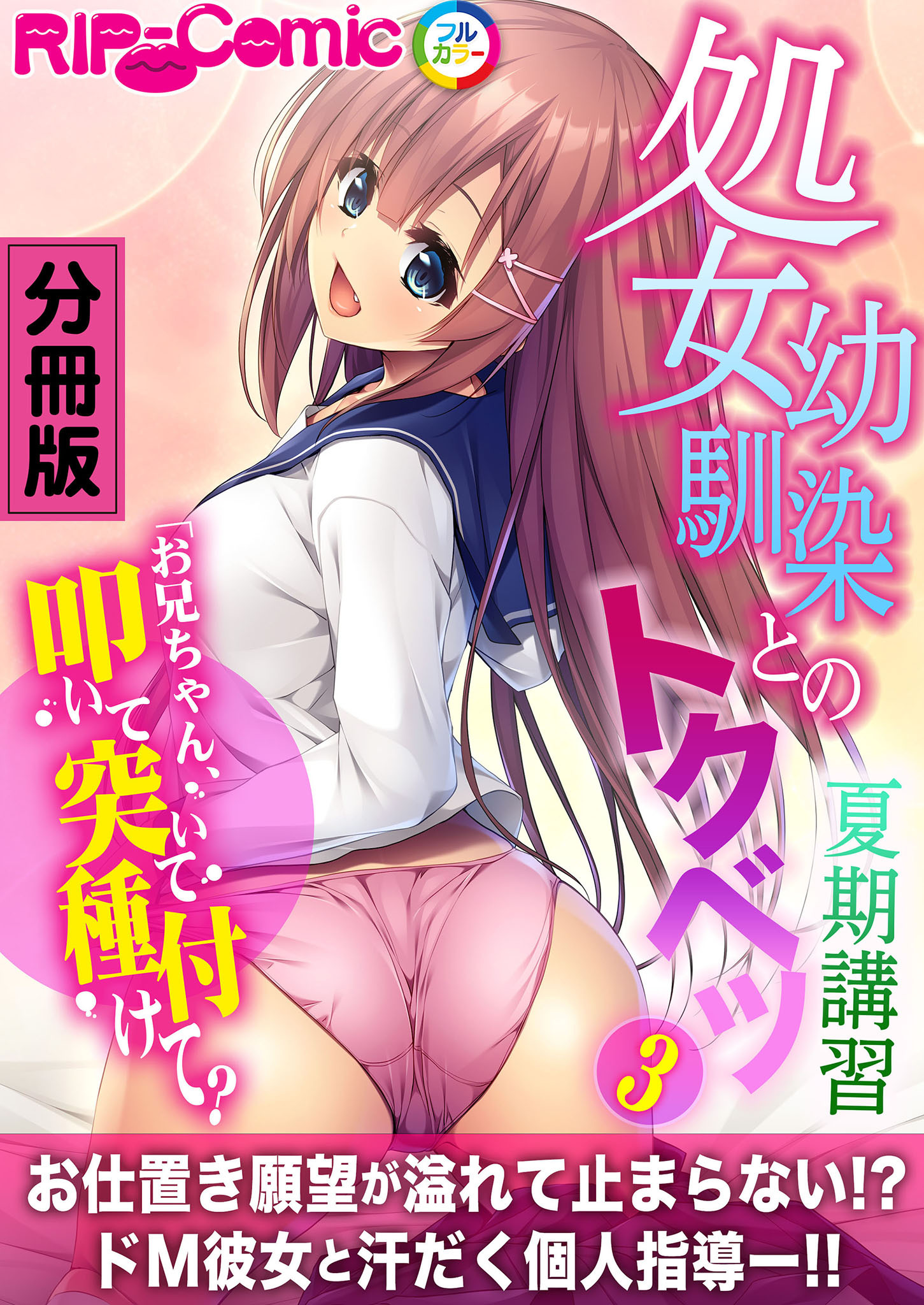 処女幼馴染とのトクベツ夏期講習 ～お兄ちゃん、叩いて突いて種付けて？～ 分冊版(3)