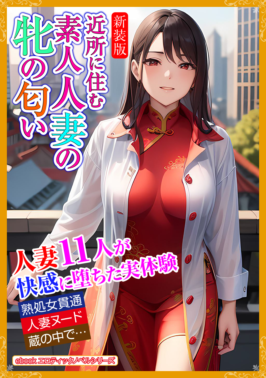 ［新装版］近所に住む素人妻の牝の匂い