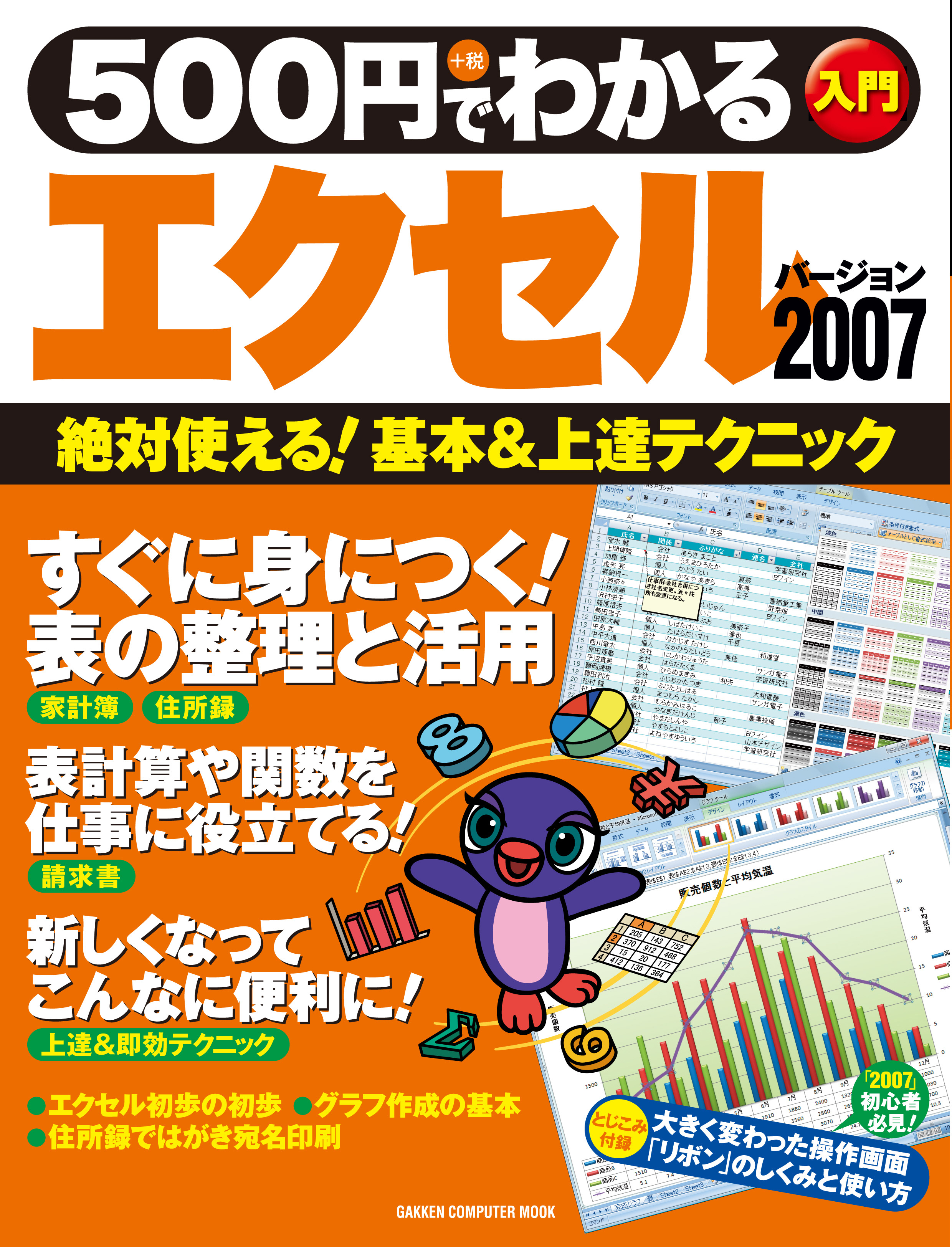 500円でわかるエクセル2007