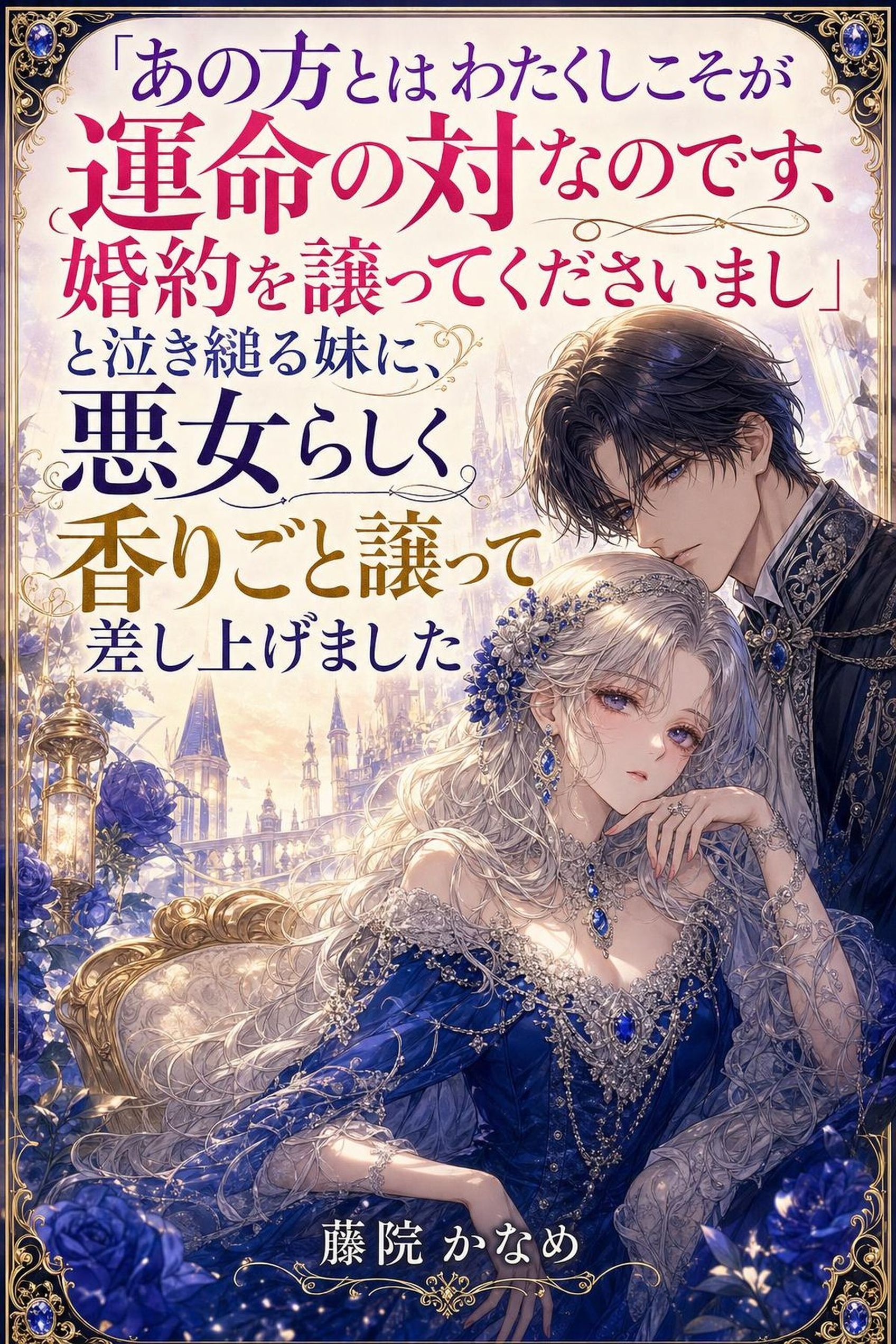 「あの方とはわたくしこそが運命の対なのです、婚約を譲ってくださいまし」と泣き縋る妹に、悪女らしく香りごと譲って差し上げました