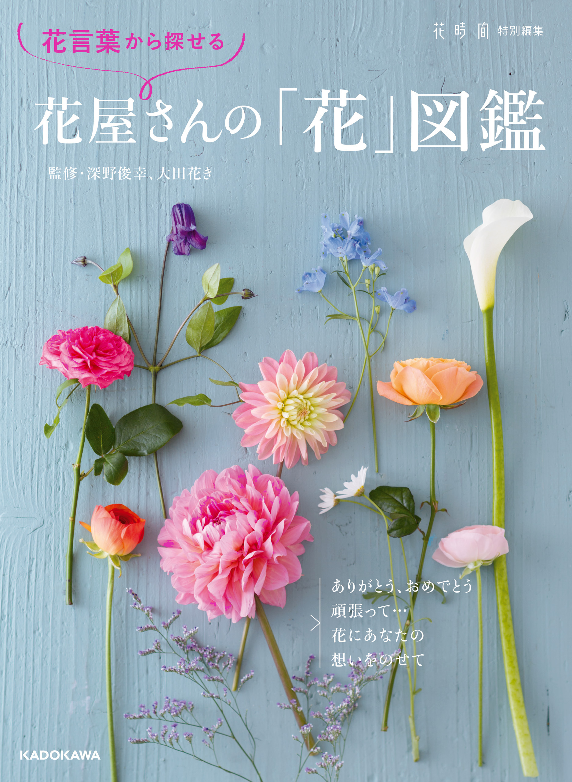 花言葉から探せる　花屋さんの「花」図鑑