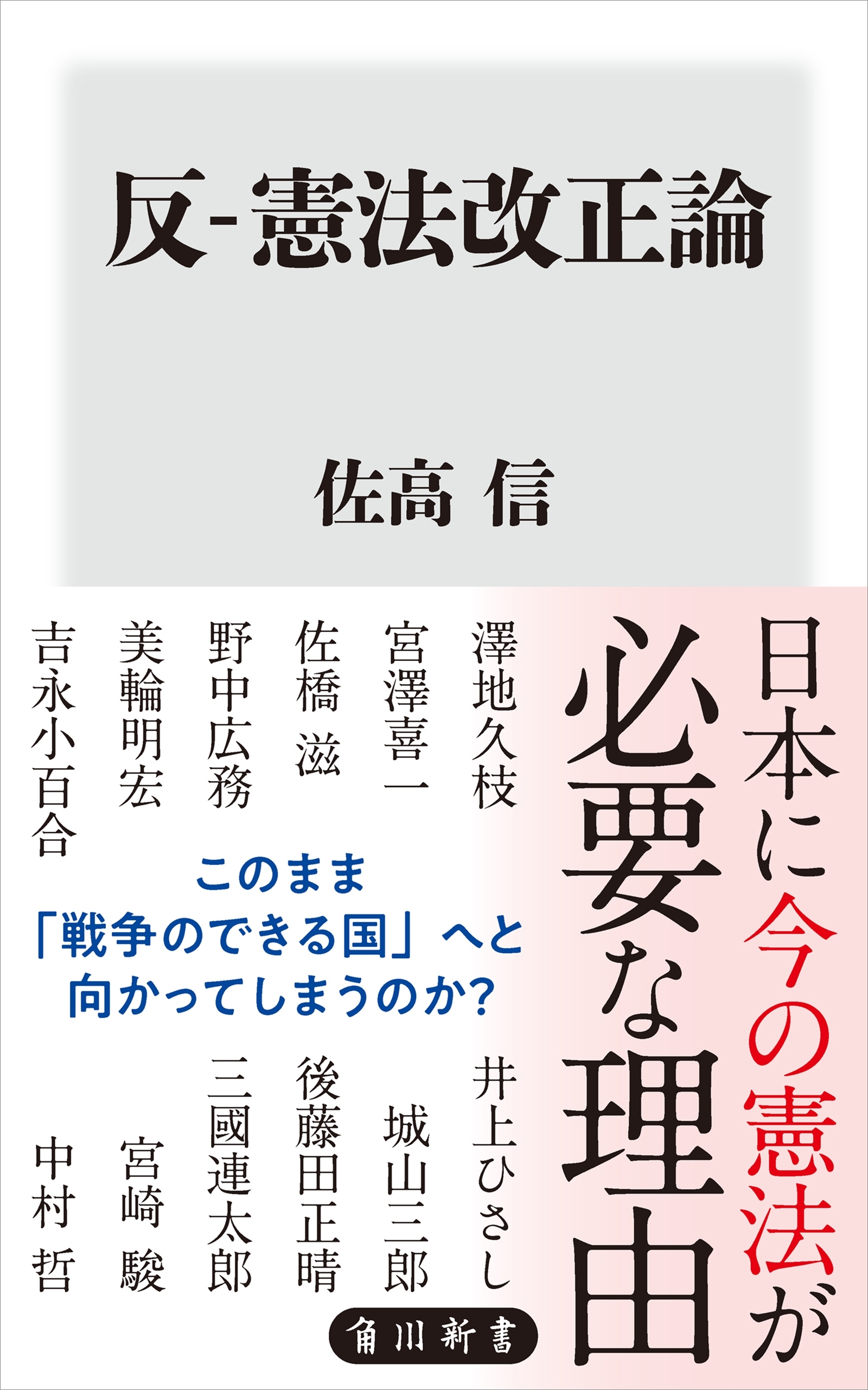 反-憲法改正論