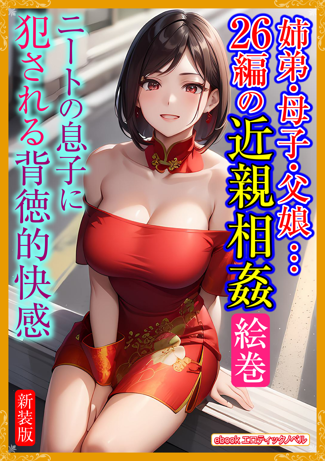 [新装版]姉弟・母子・父娘…26編の近親相姦絵巻