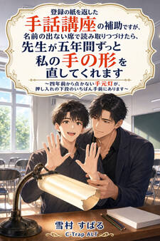 登録の紙を返した手話講座の補助ですが、名前の出ない席で読み取りつづけたら、先生が五年間ずっと私の手の形を直してくれます