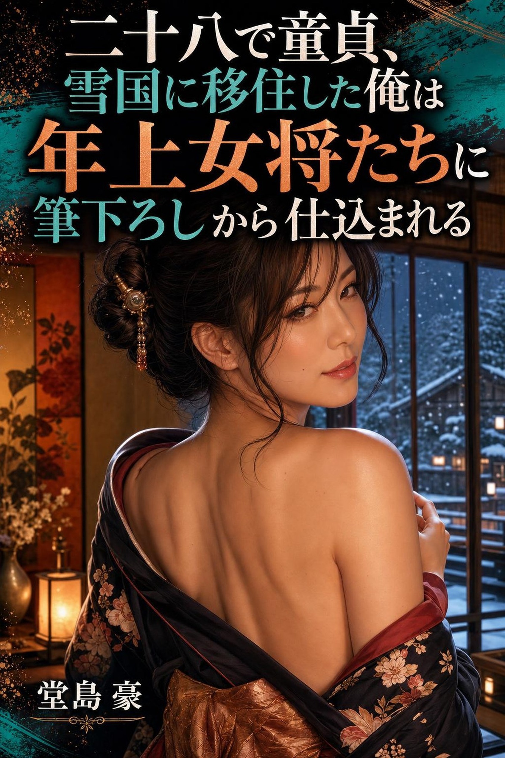 二十八で童貞、雪国に移住した俺は年上女将たちに筆下ろしから仕込まれる