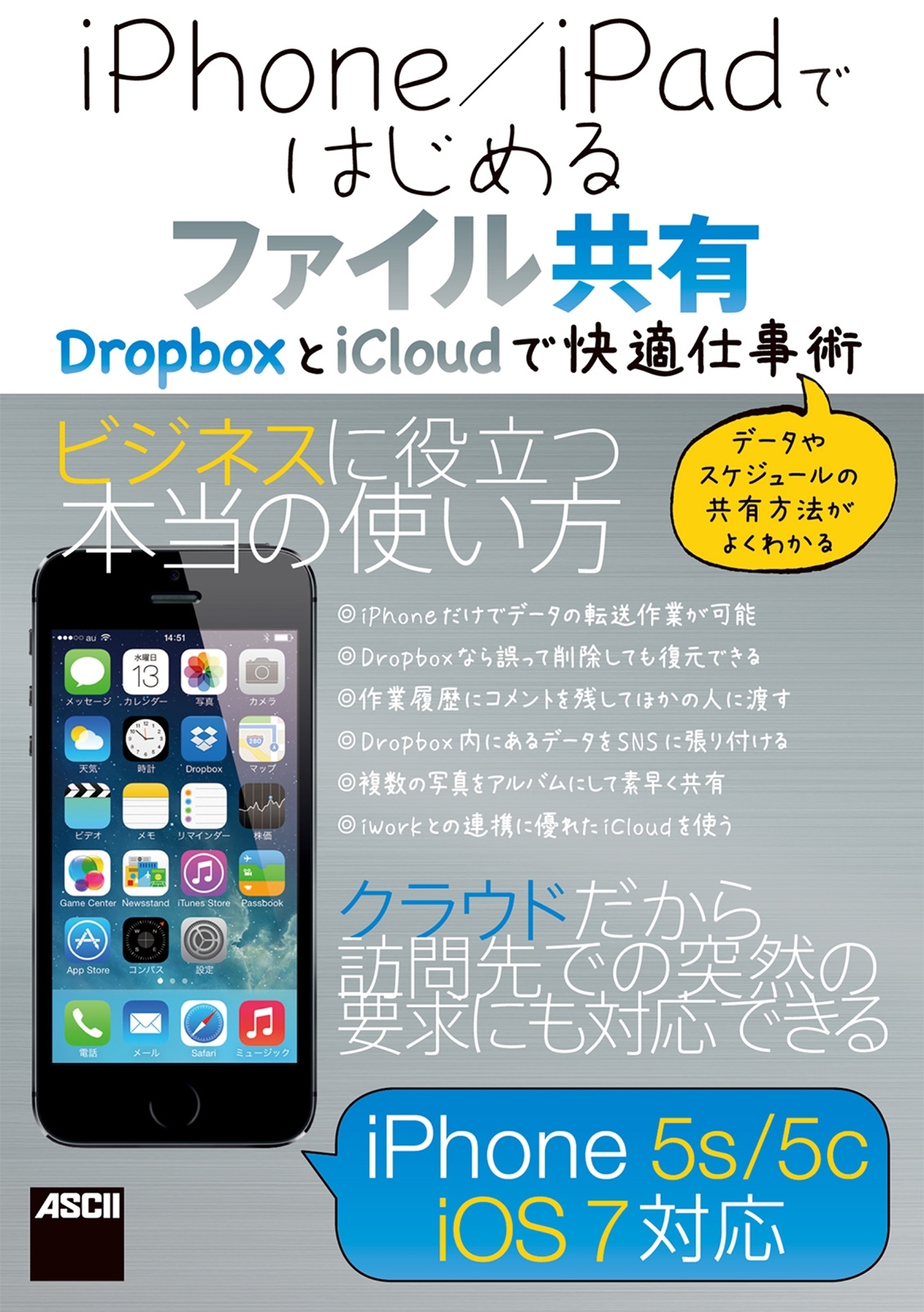 iPhone／iPadではじめるファイル共有　ＤｒｏｐｂｏｘとｉＣｌｏｕｄで快適仕事術