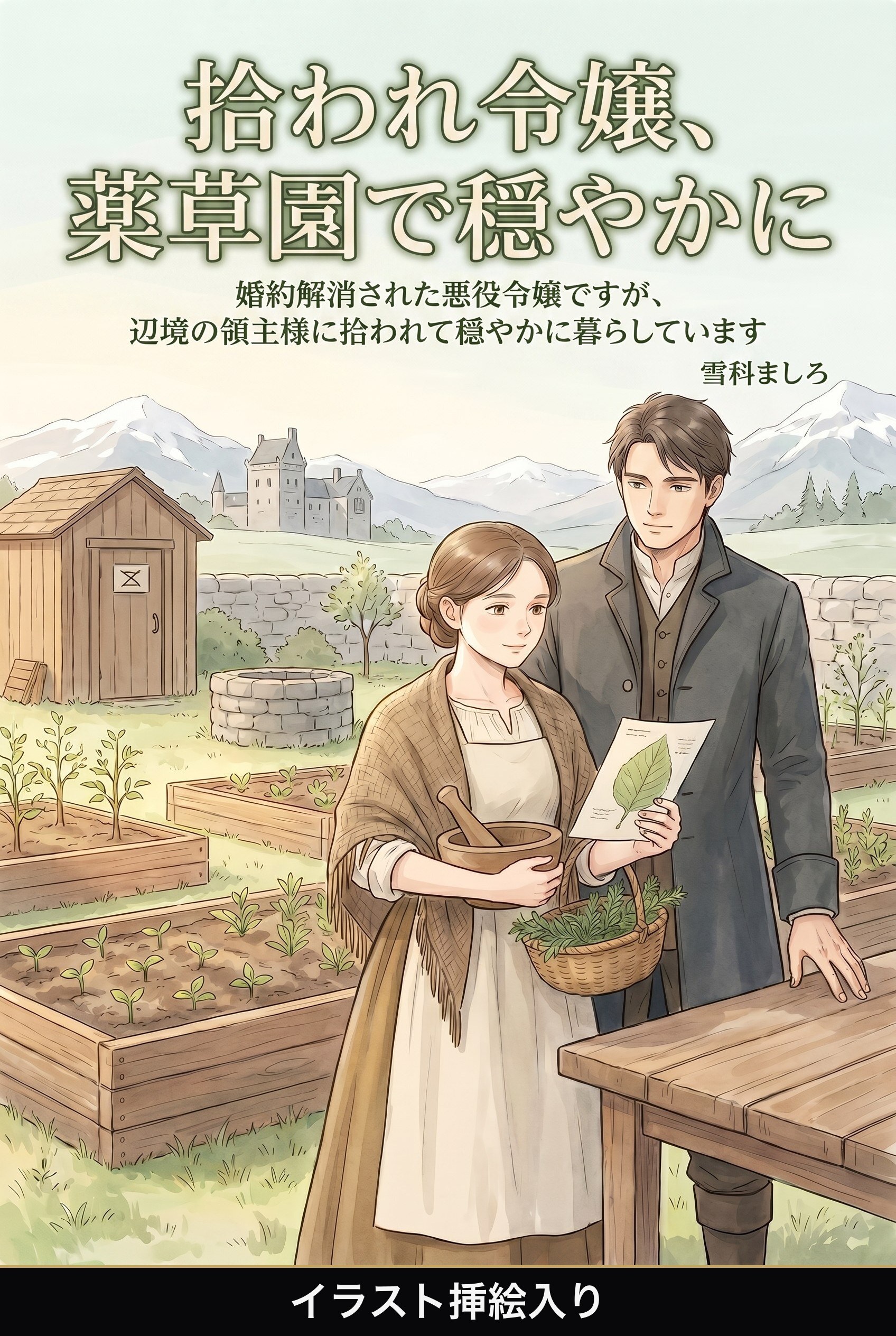 婚約解消された悪役令嬢ですが、辺境の領主様に拾われて穏やかに暮らしています（挿絵版）
