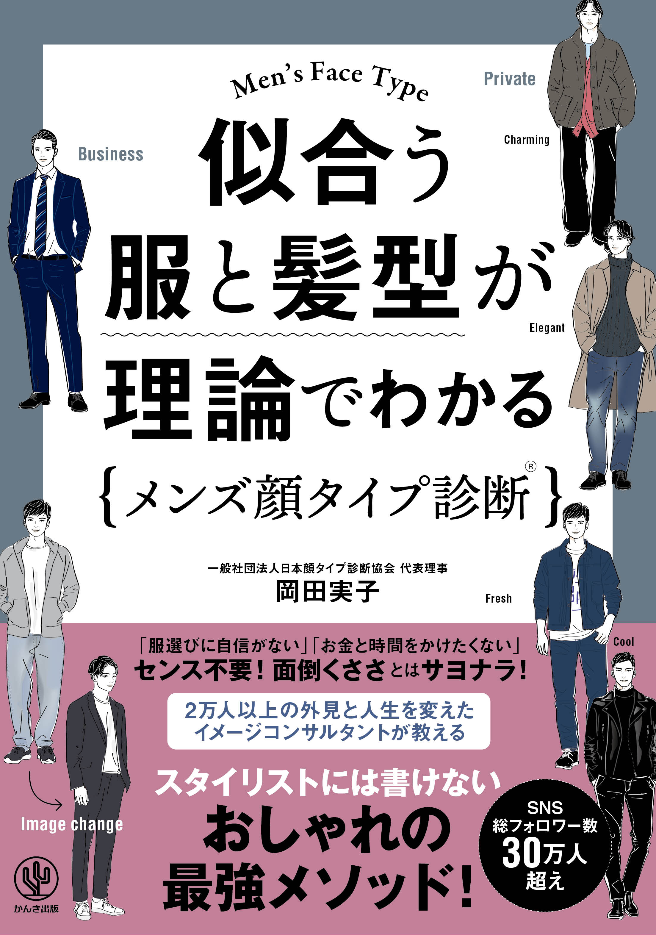 似合う服と髪型が理論でわかるメンズ顔タイプ診断®