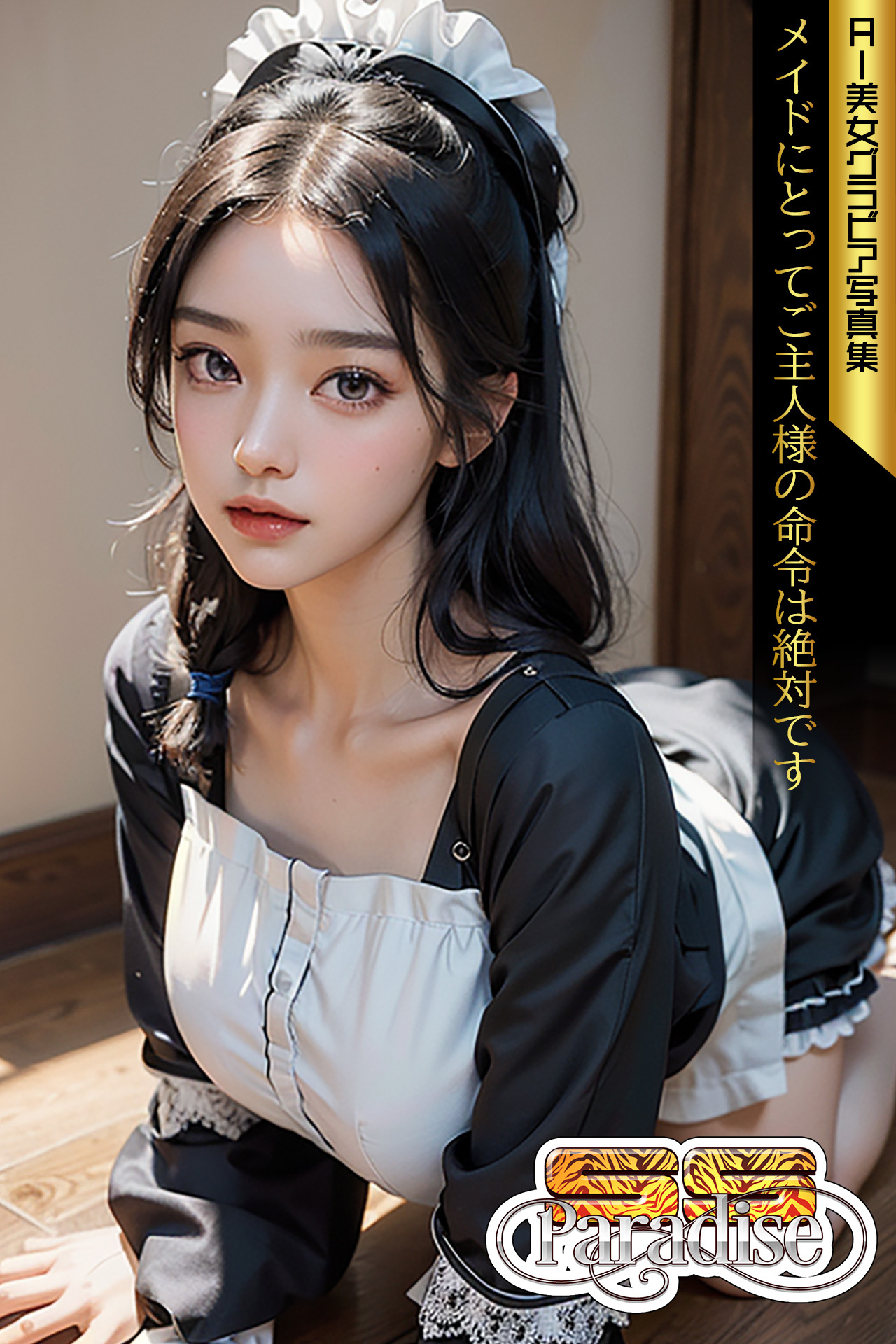 SS-Paradise　メイドにとってご主人様の命令は絶対です　AI美女グラビア写真集