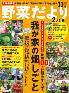 野菜だより2012年11月号