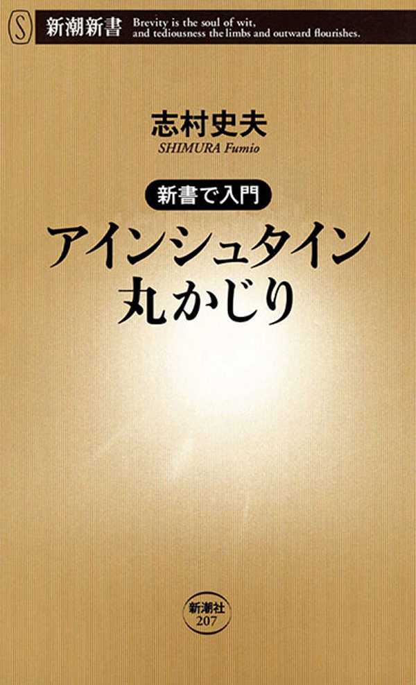 ―新書で入門―アインシュタイン丸かじり