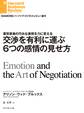 交渉を有利に運ぶ6つの感情の見せ方