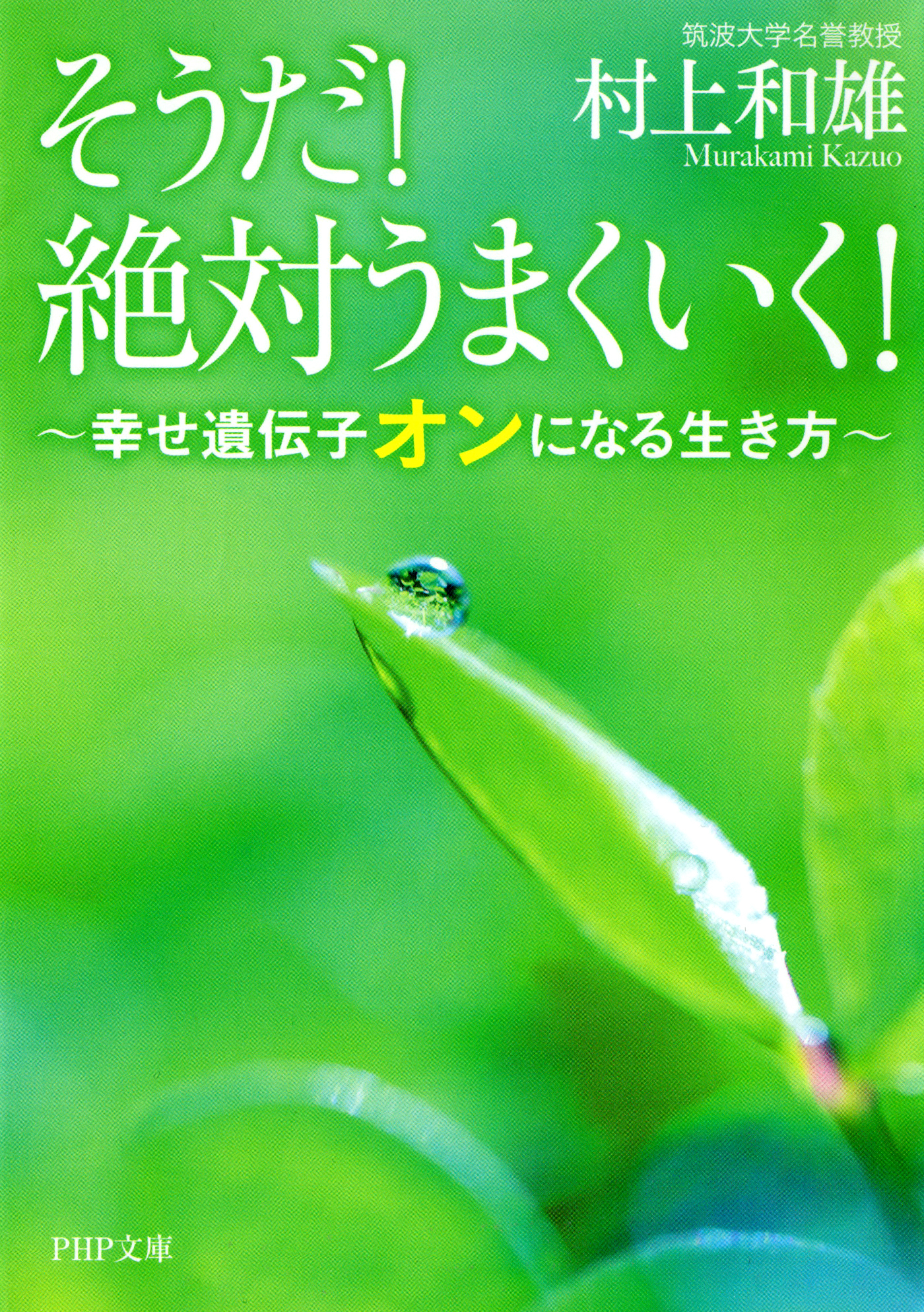 そうだ！ 絶対うまくいく！