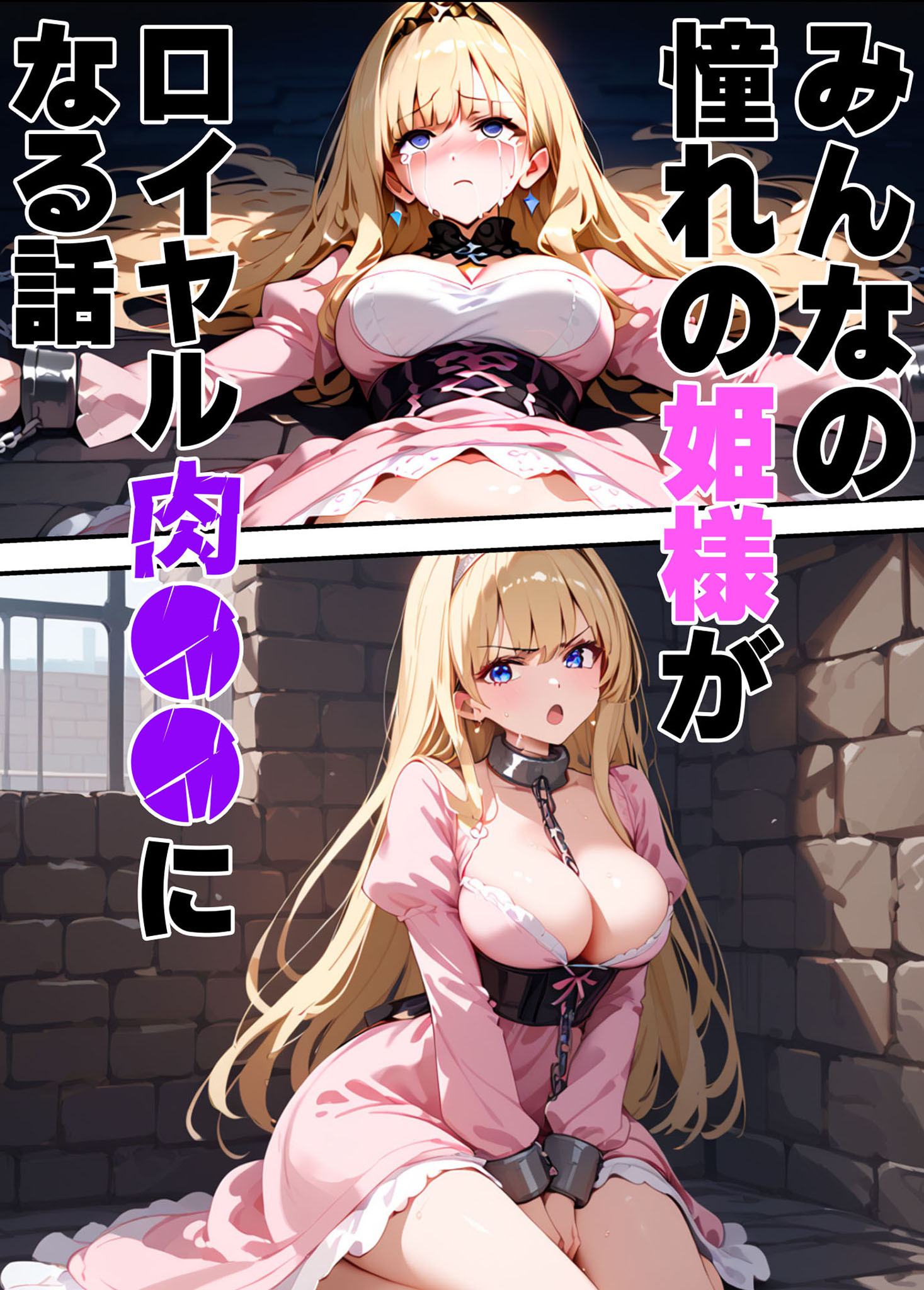 みんなの憧れの姫様がロイヤル肉●●になる話