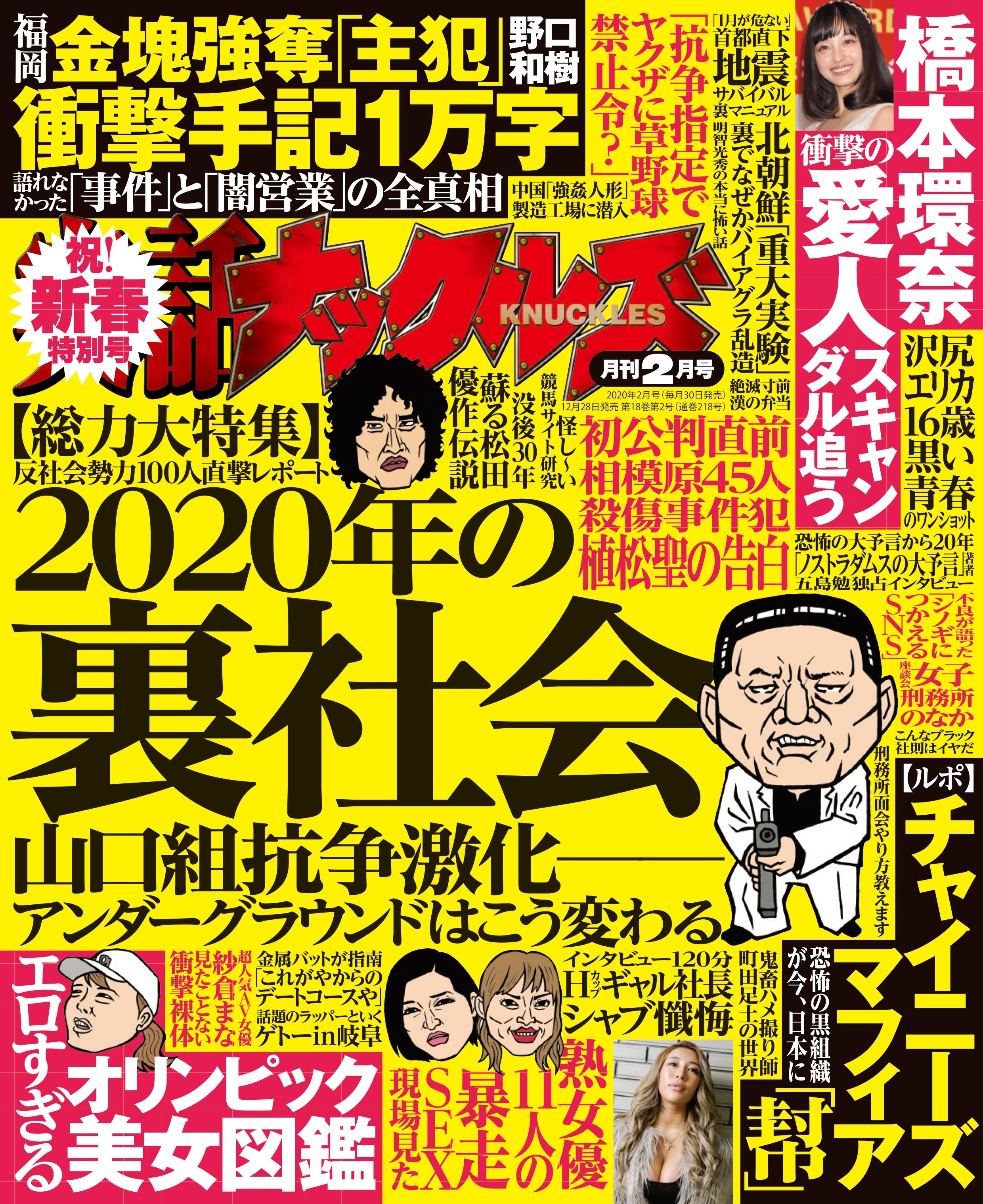 実話ナックルズ　2020年2月号[ライト版]