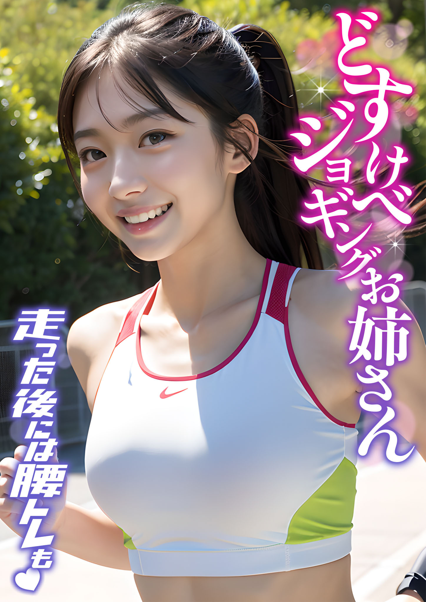 どすけべジョギングお姉さん ～走った後には腰トレも～