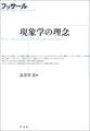 現象学の理念