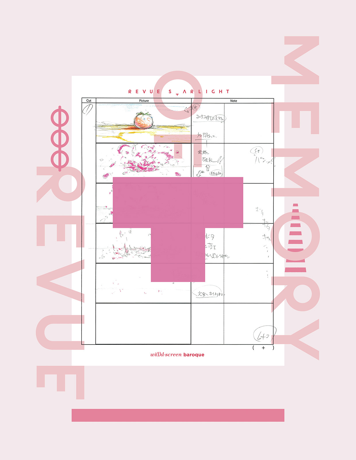 少女☆歌劇 レヴュースタァライト 劇場版コンテ&設定集 Memory of Revue
