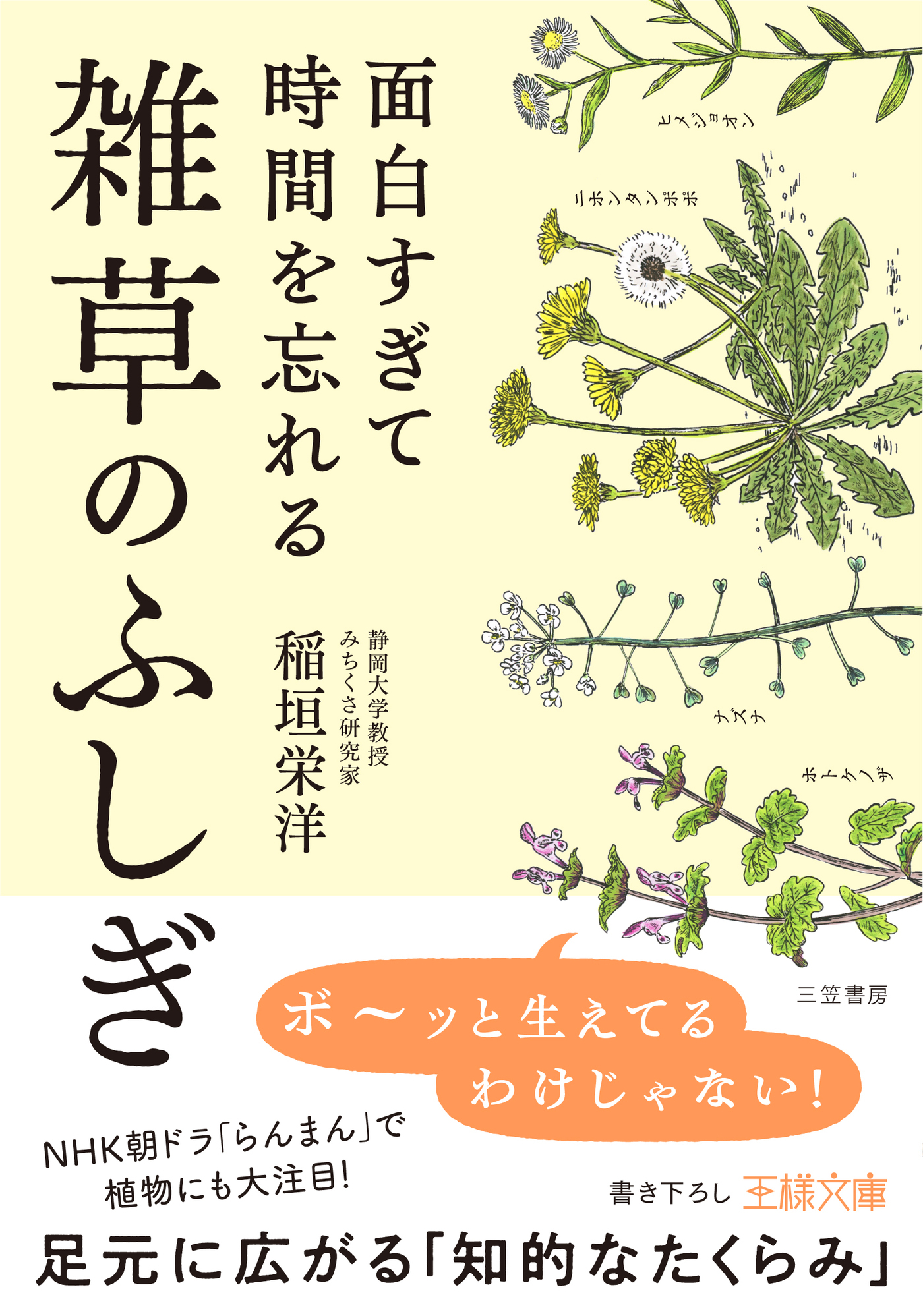 面白すぎて時間を忘れる雑草のふしぎ