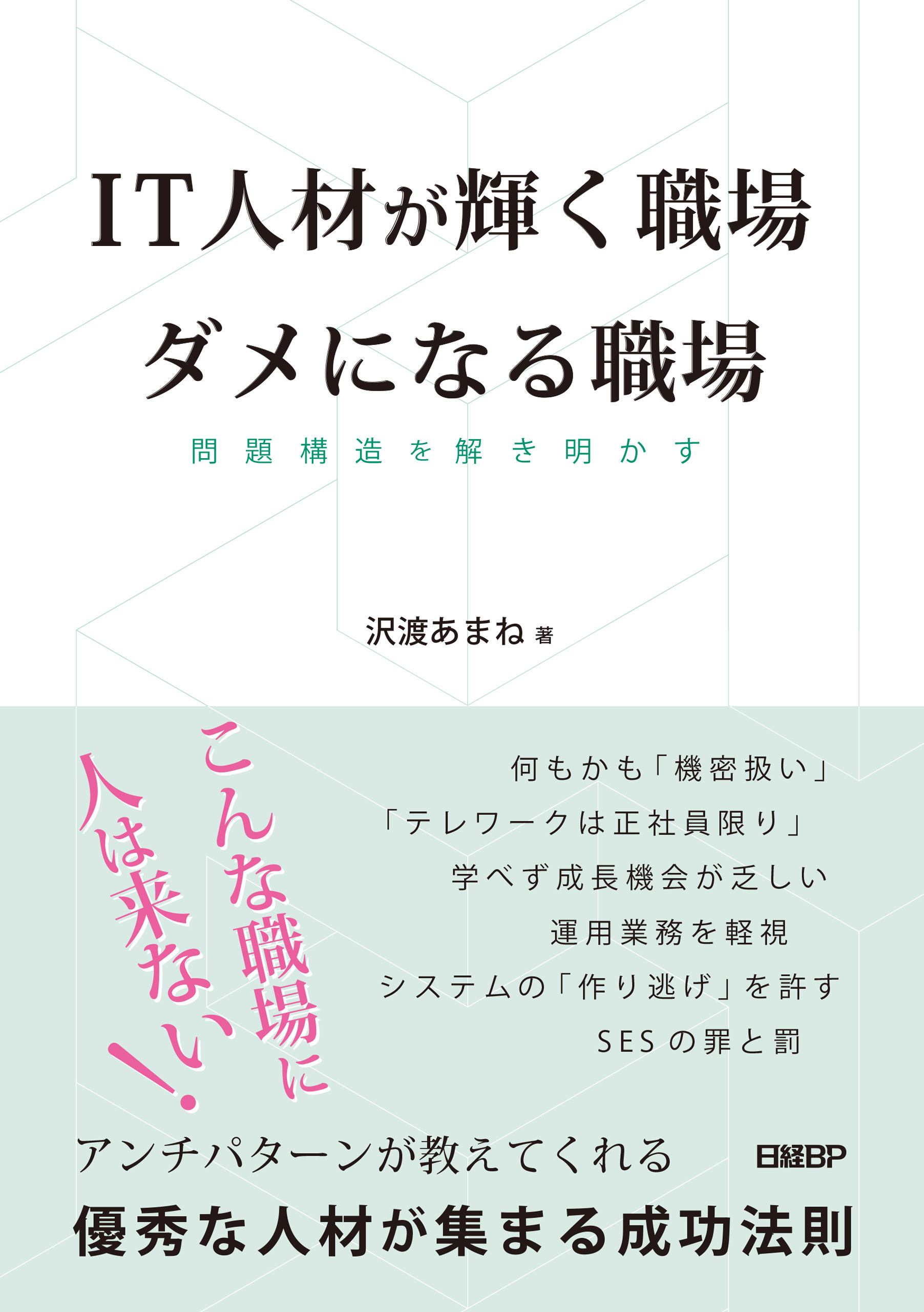 IT人材が輝く職場　ダメになる職場　問題構造を解き明かす