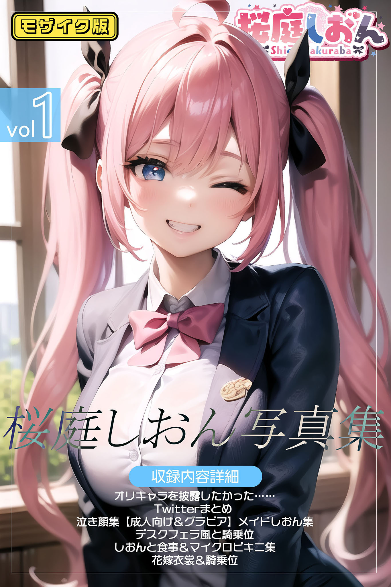 桜庭しおん写真集vol.1 モザイク版