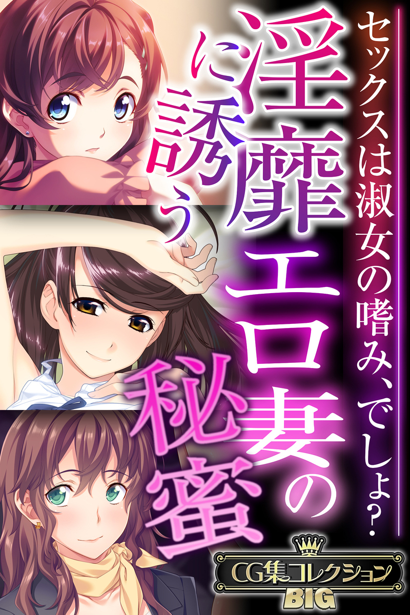 淫靡に誘うエロ妻の秘蜜 ～セックスは淑女の嗜み、でしょ？～【CG集コレクションBIG】