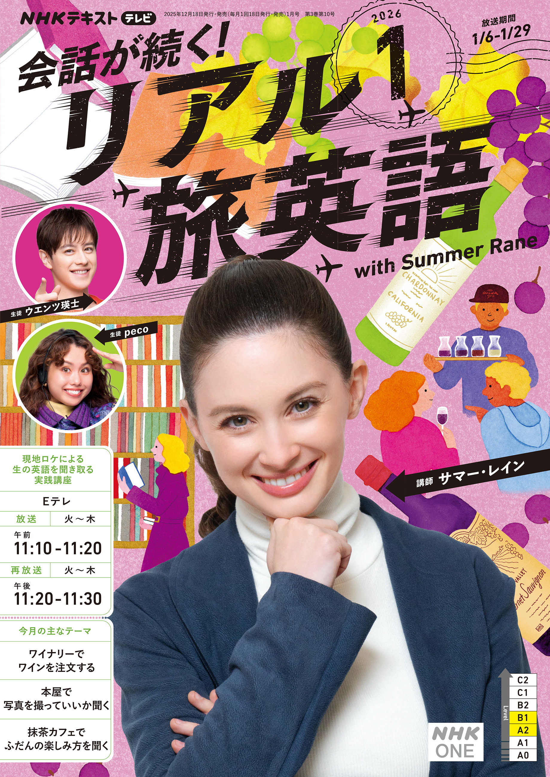 ＮＨＫテレビ 会話が続く！ リアル旅英語