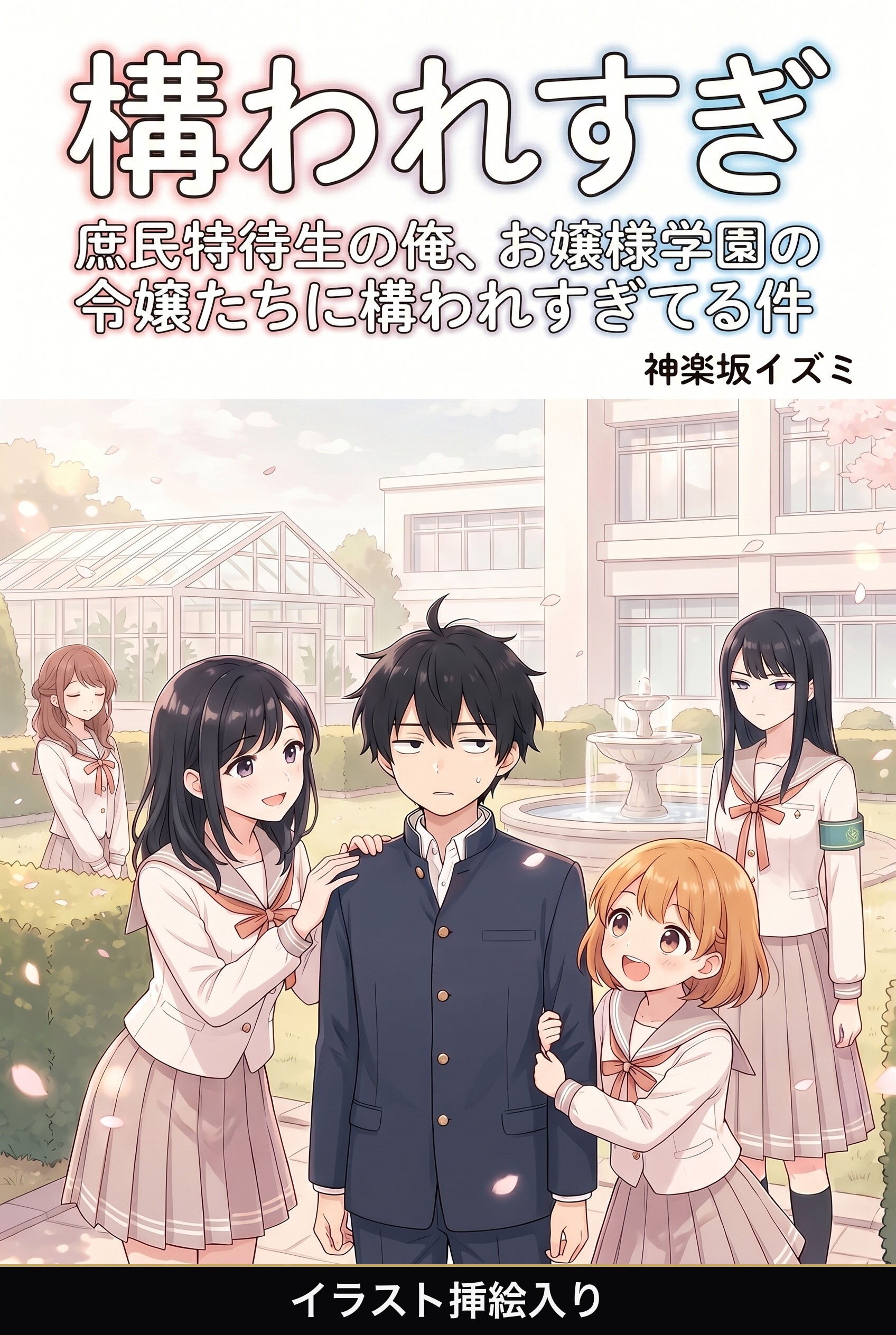 庶民特待生の俺、お嬢様学園の令嬢たちに構われすぎてる件（挿絵版）