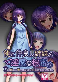 俺と仲良し姉妹の淫魔な秘密 ~妹に死ぬほど嫌われながら姉とセックスする奇妙な同居生活~ アドベンチャーゲームブック