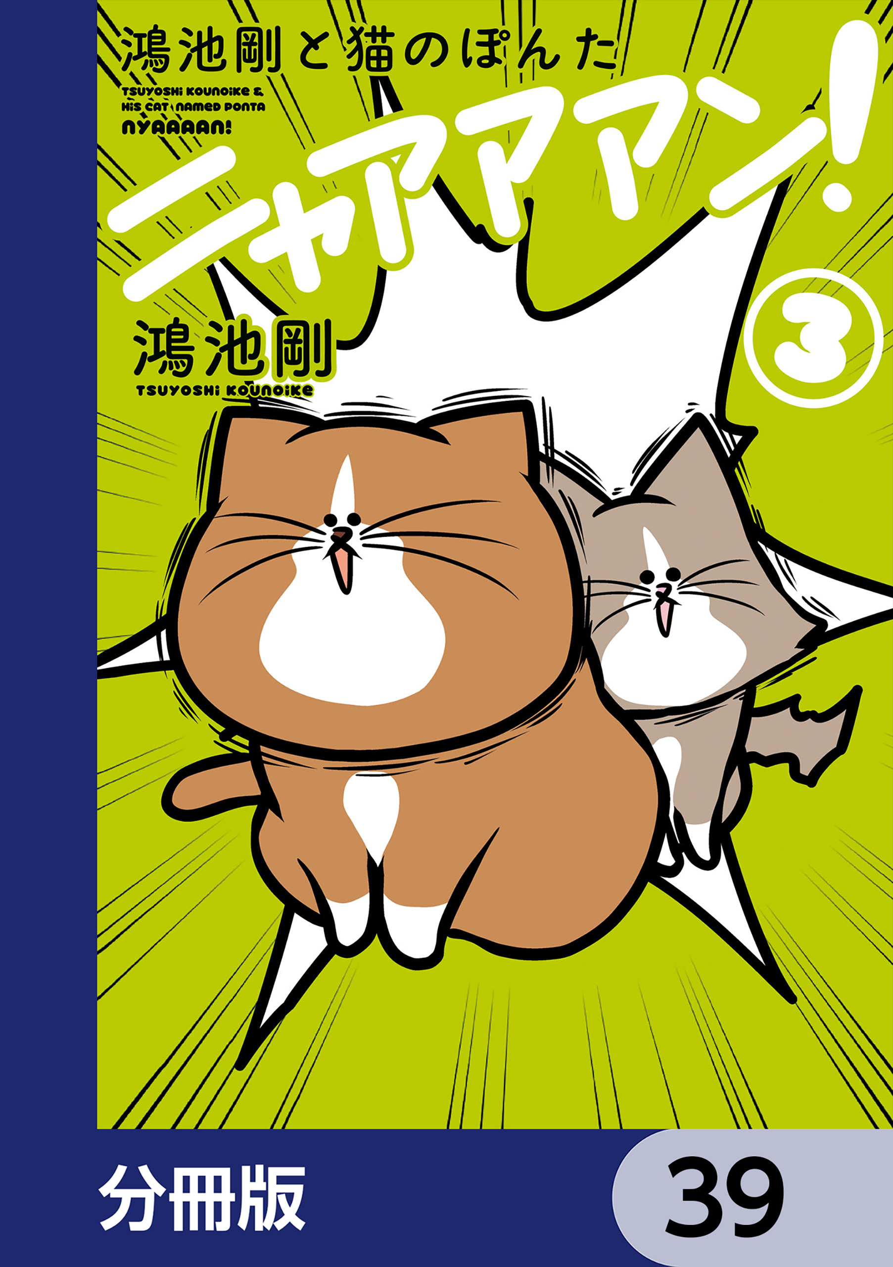 鴻池剛と猫のぽんた ニャアアアン！【分冊版】　39