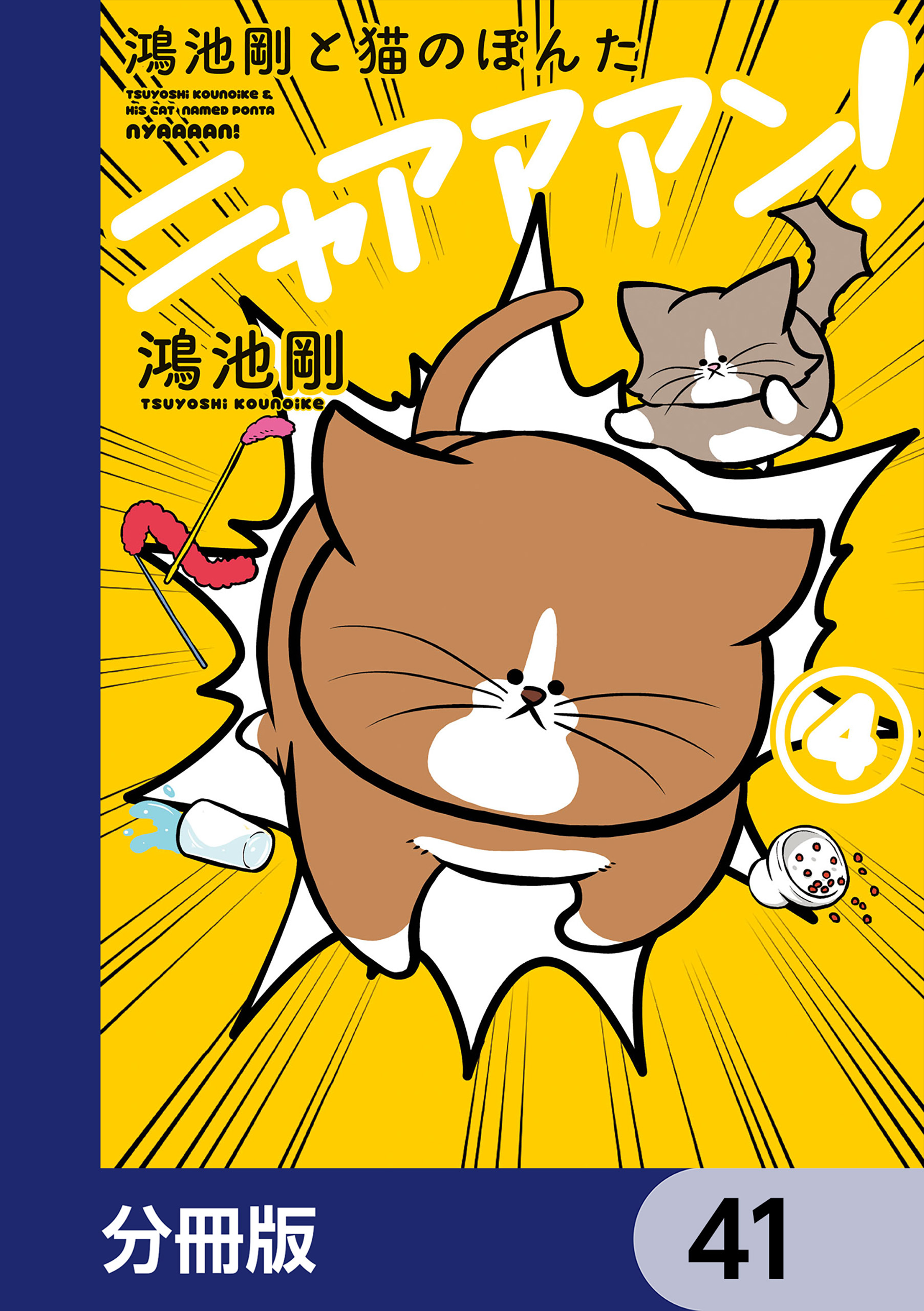 鴻池剛と猫のぽんた ニャアアアン！【分冊版】　41