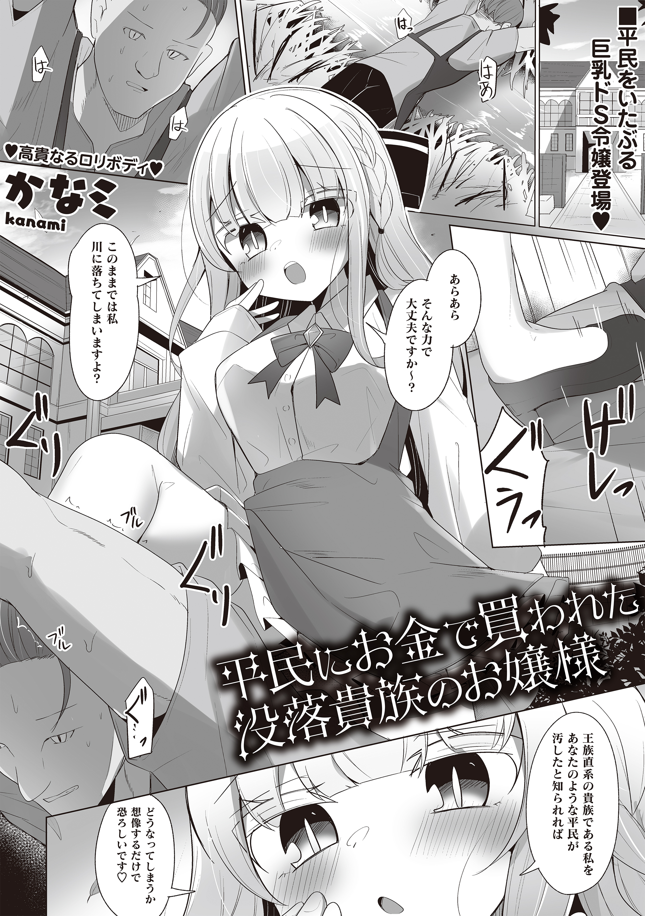 平民にお金で買われた没落貴族のお嬢様