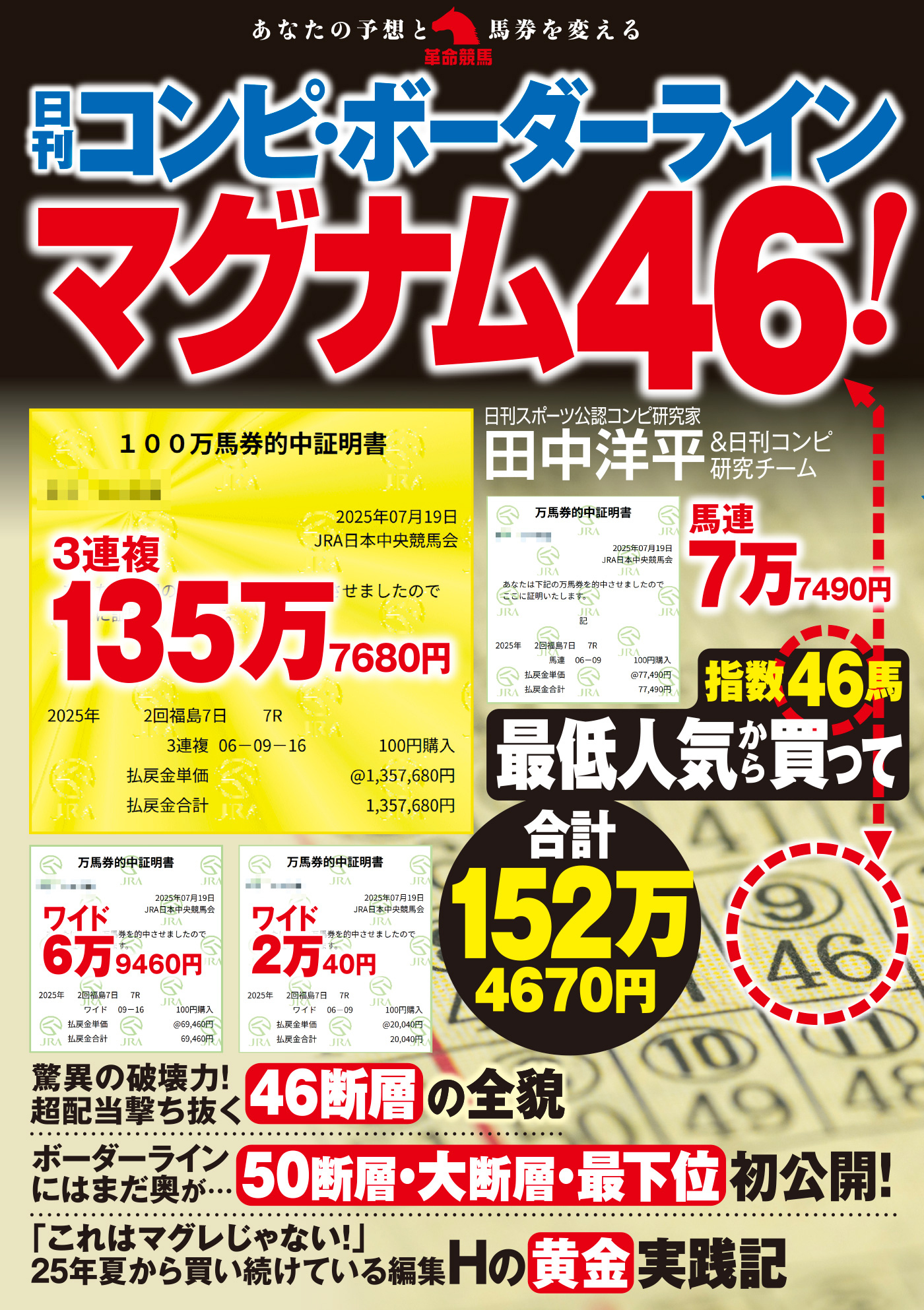 日刊コンピ・ボーダーライン　マグナム46！