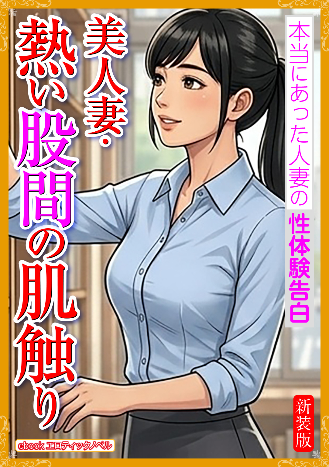 [新装版]美人妻・熱い股間の肌触り