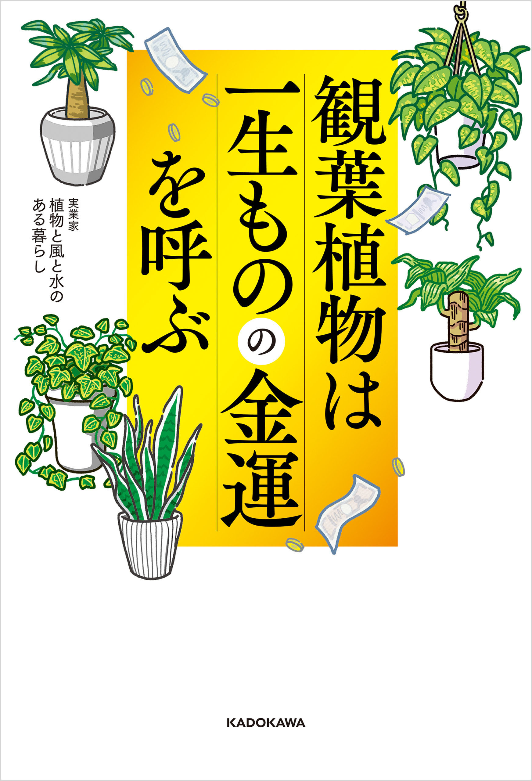 観葉植物は一生ものの金運を呼ぶ