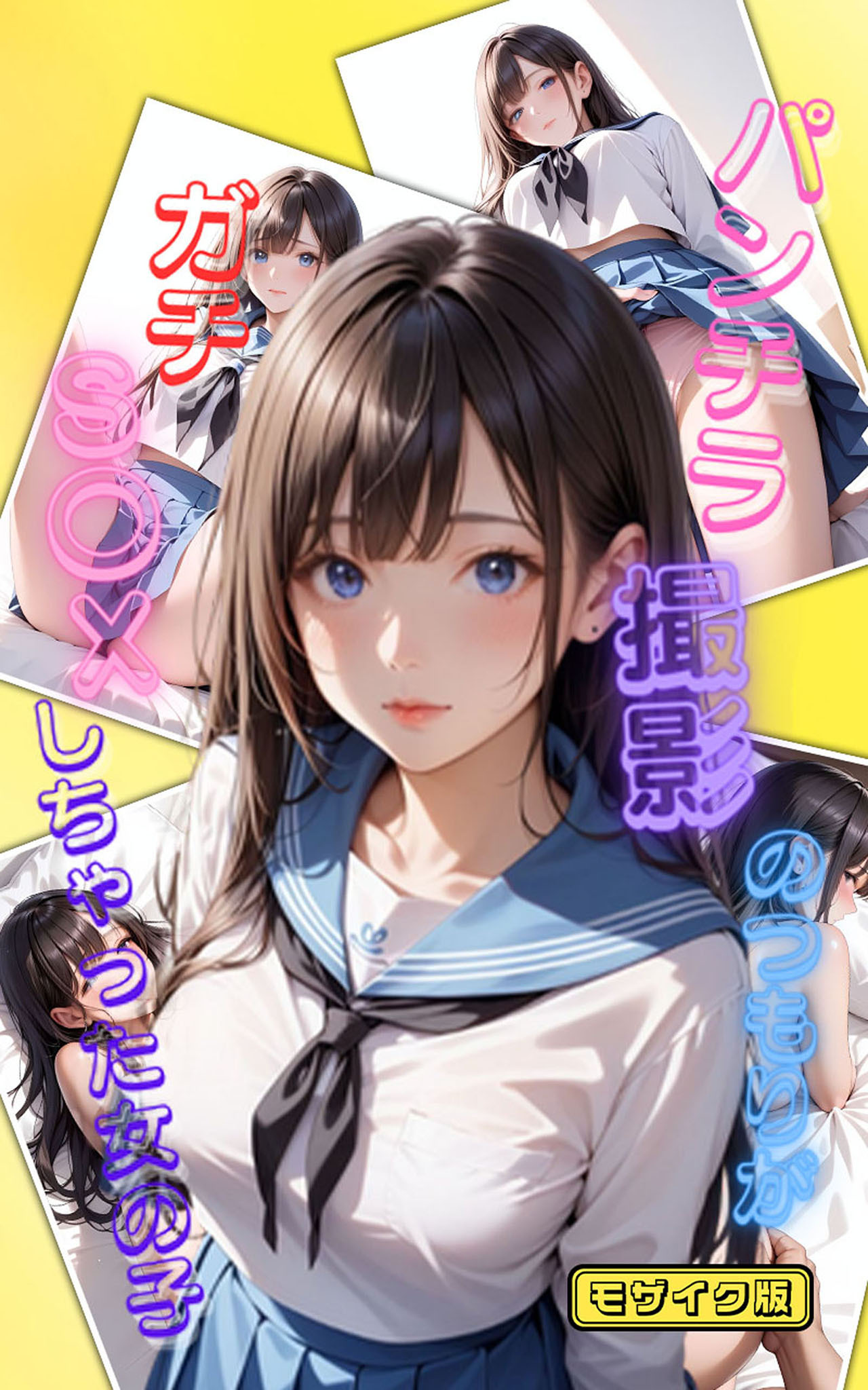 パンチラ撮影会のつもりがガチS〇Xしちゃった女の子 モザイク版