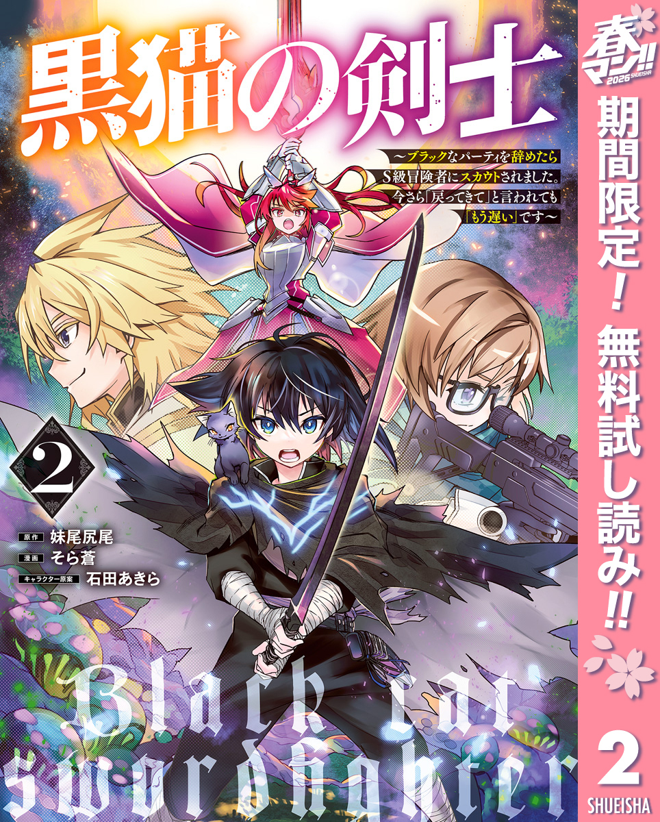 黒猫の剣士～ブラックなパーティを辞めたらS級冒険者にスカウトされました。今さら「戻ってきて」と言われても「もう遅い」です～【期間限定無料】 2